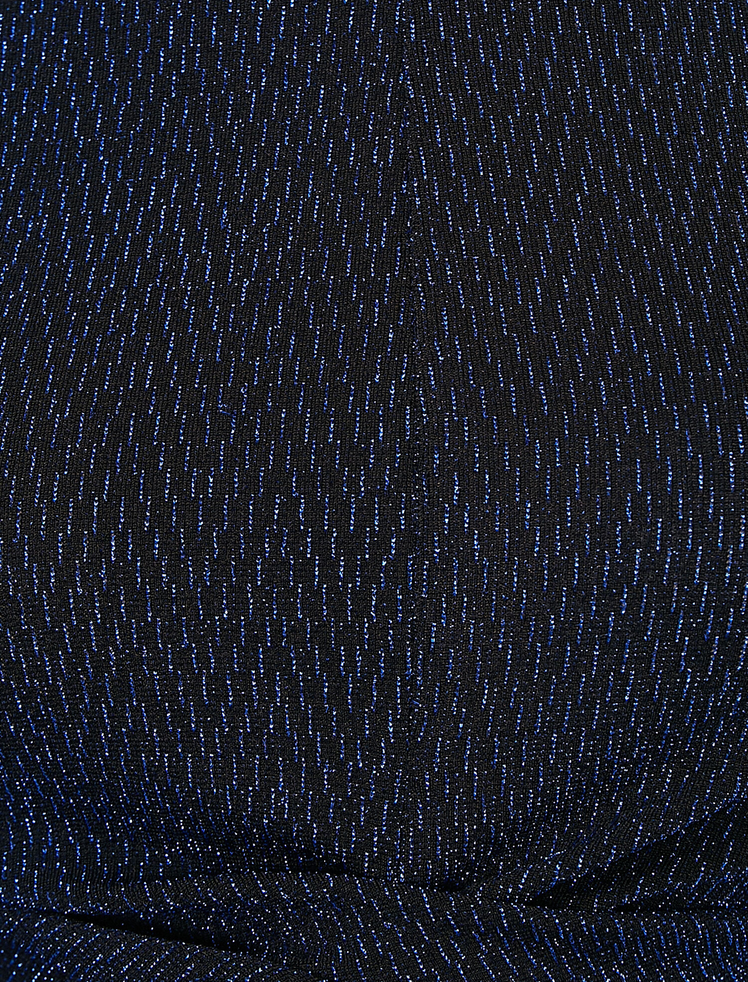   Abiye Bluz Simli Çizgili Düğüm Detaylı