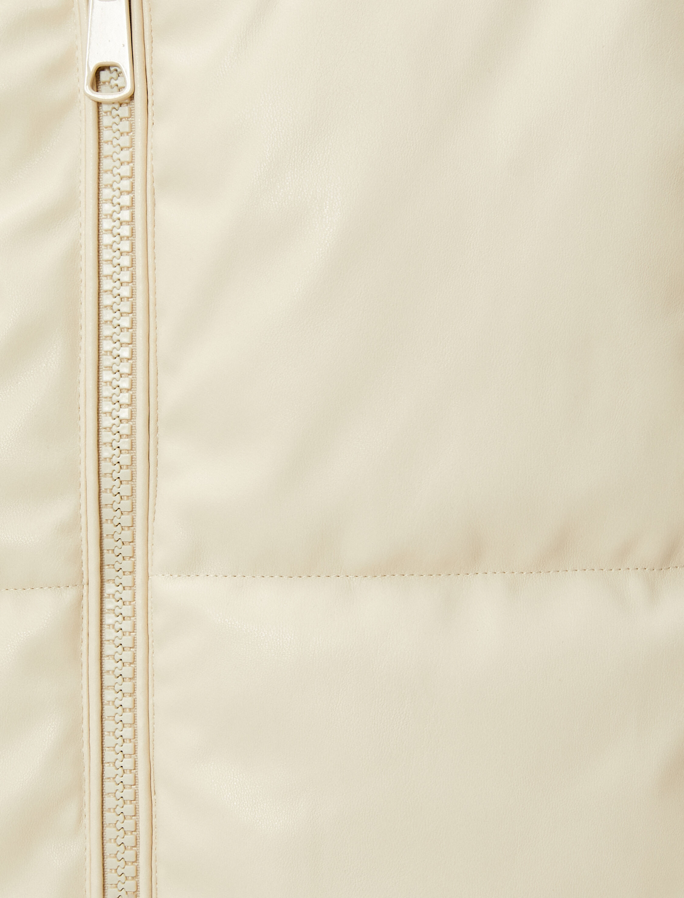   Şişme Mont Kapüşonlu Cepli Midi Boy