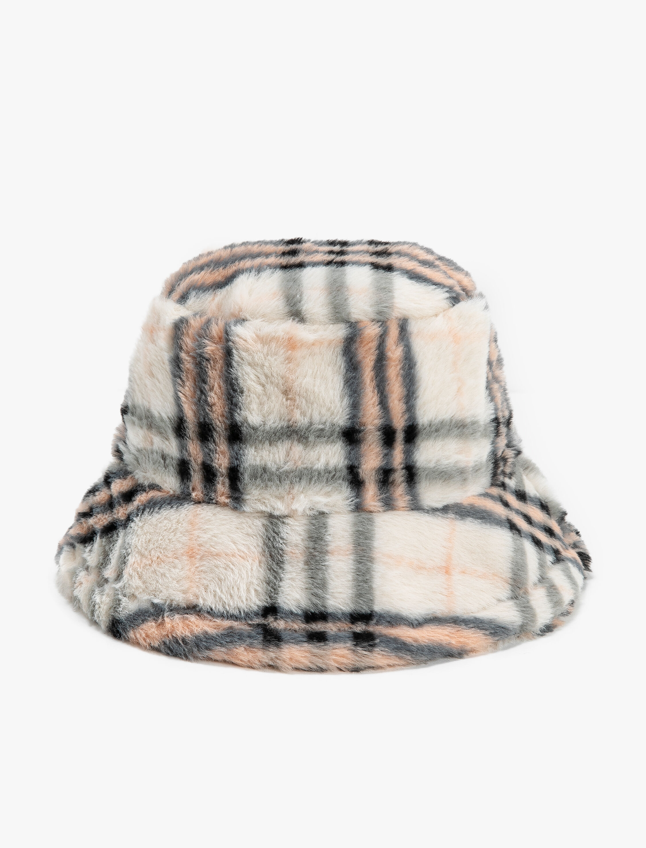  Kadın Peluş Bucket Şapka