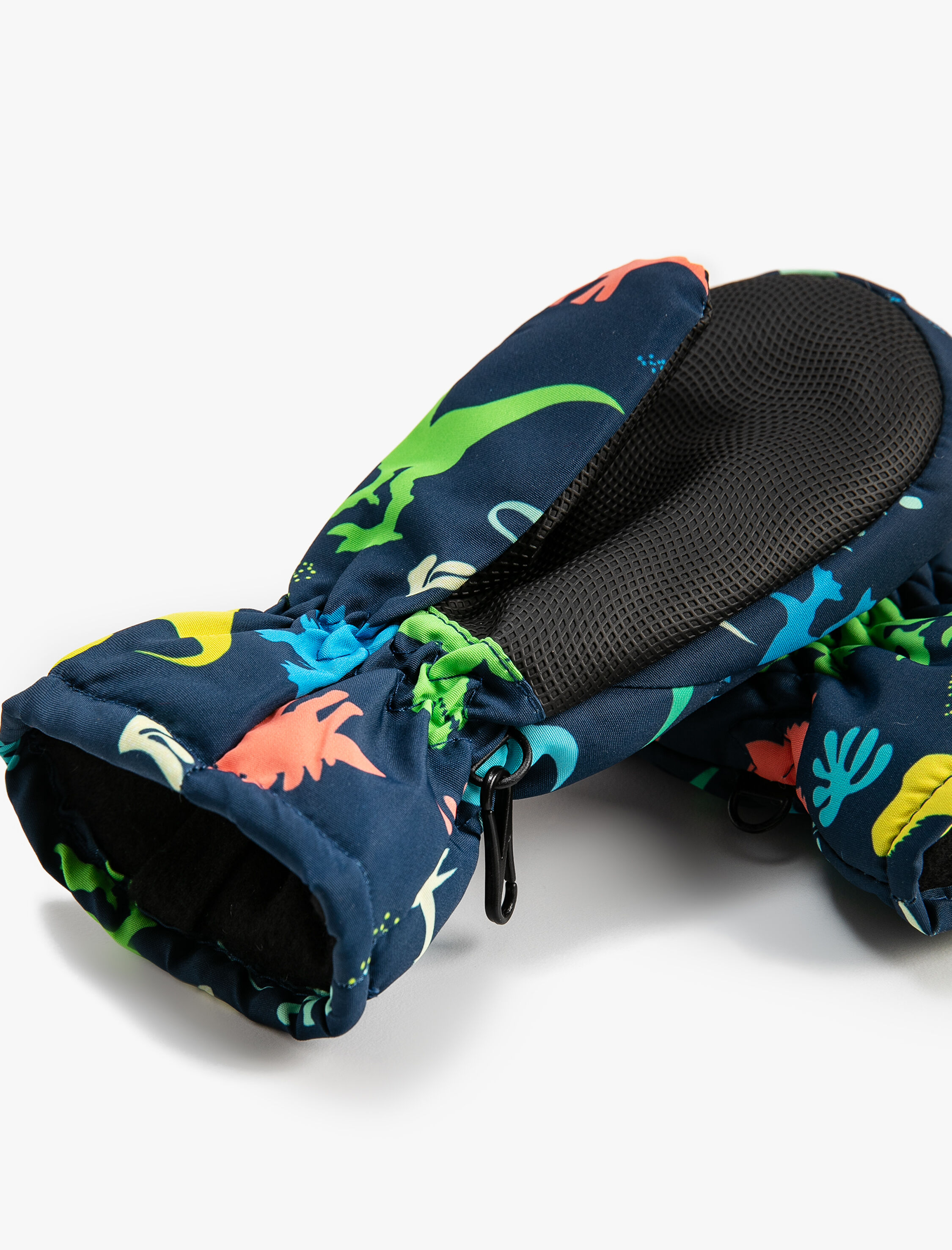  Erkek Çocuk Polar Astarlı Parmaksız Eldiven