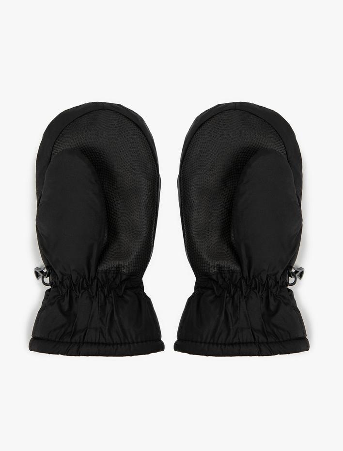 Erkek Çocuk Polar Astarlı Parmaksız Eldiven