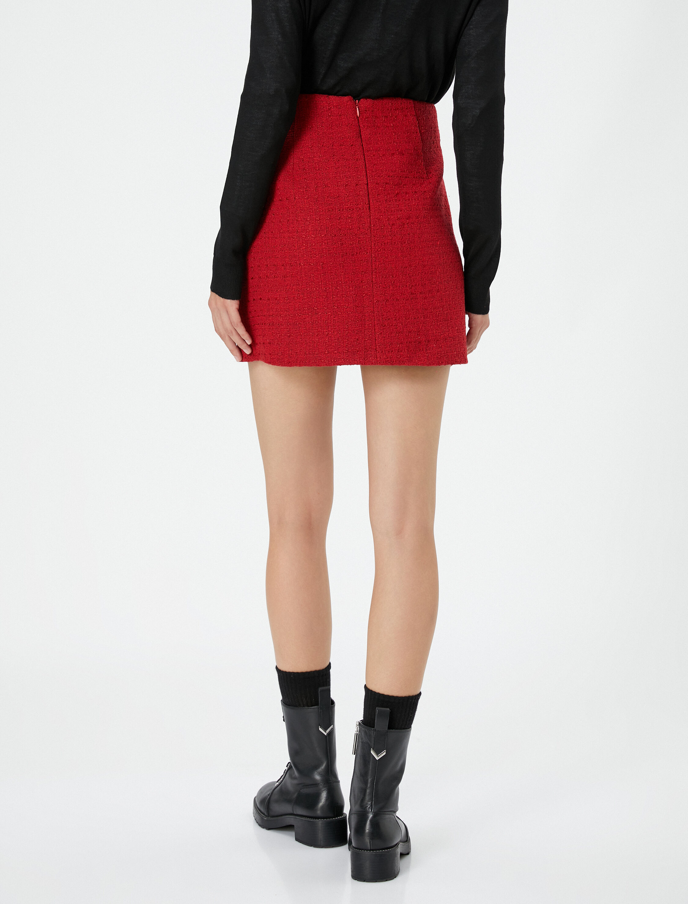   Tüvit Mini Etek Standart Bel