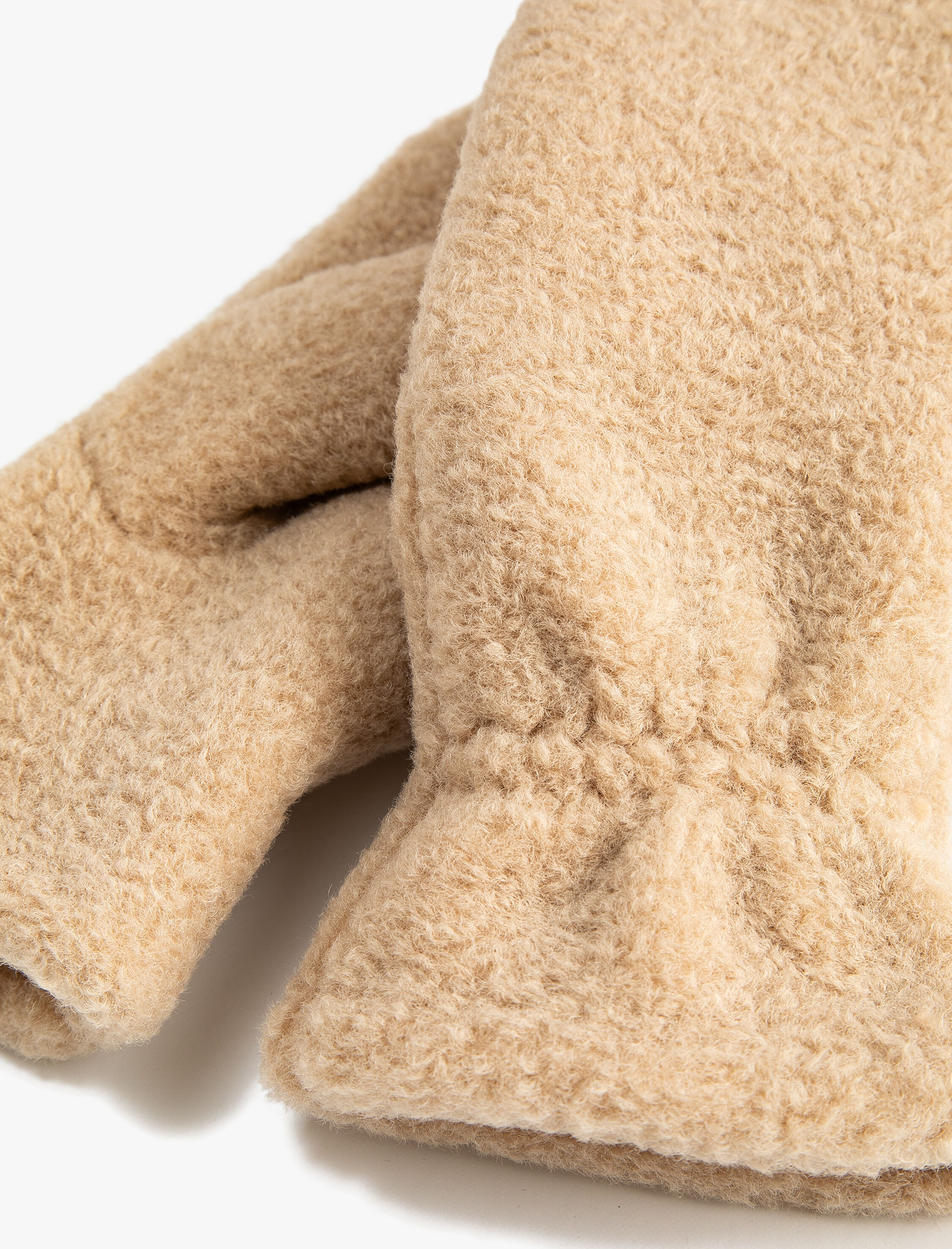  Kadın Kayak Eldiveni Sherpalı Parmaksız