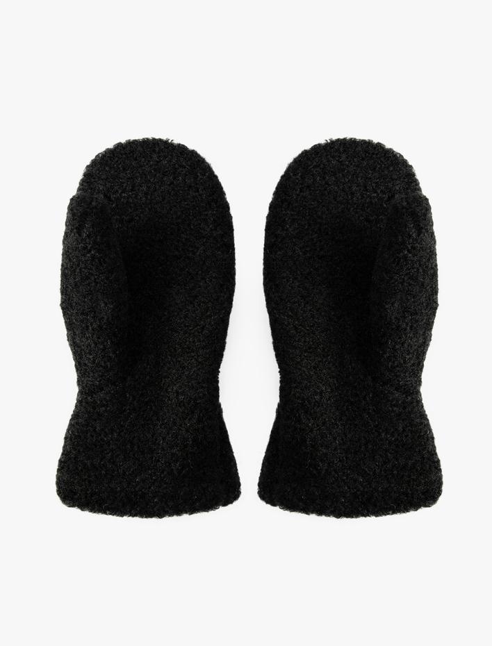 Kadın Kayak Eldiveni Sherpalı Parmaksız