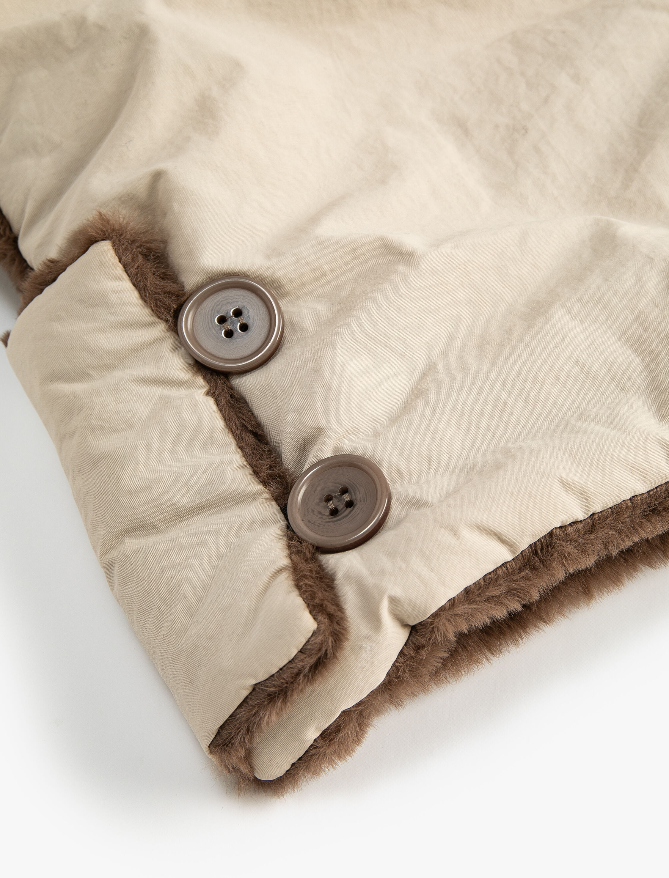 Kadın Kar Şapkası İçi Suni Kürklü Çift Taraflı