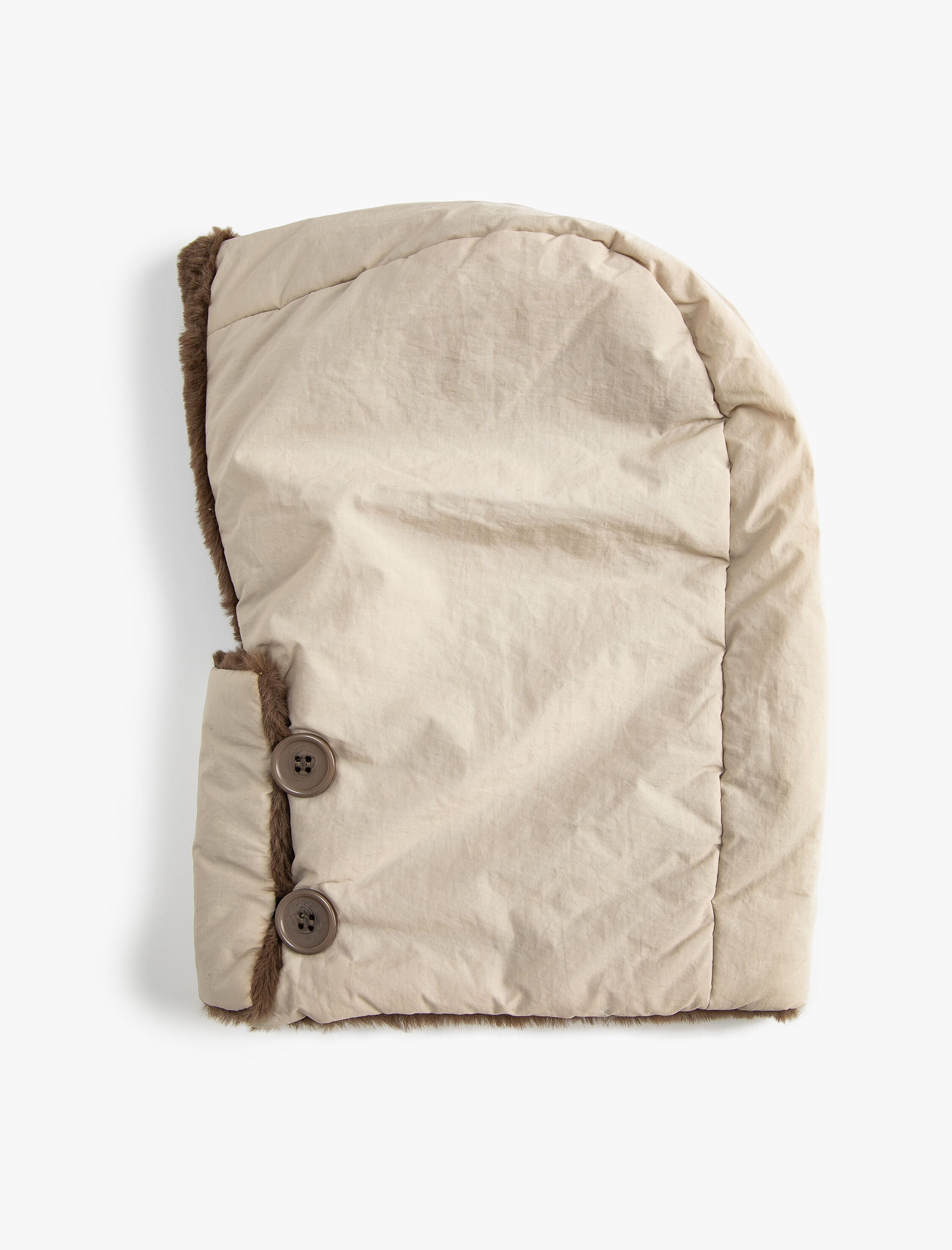 Kadın Kar Şapkası İçi Suni Kürklü Çift Taraflı