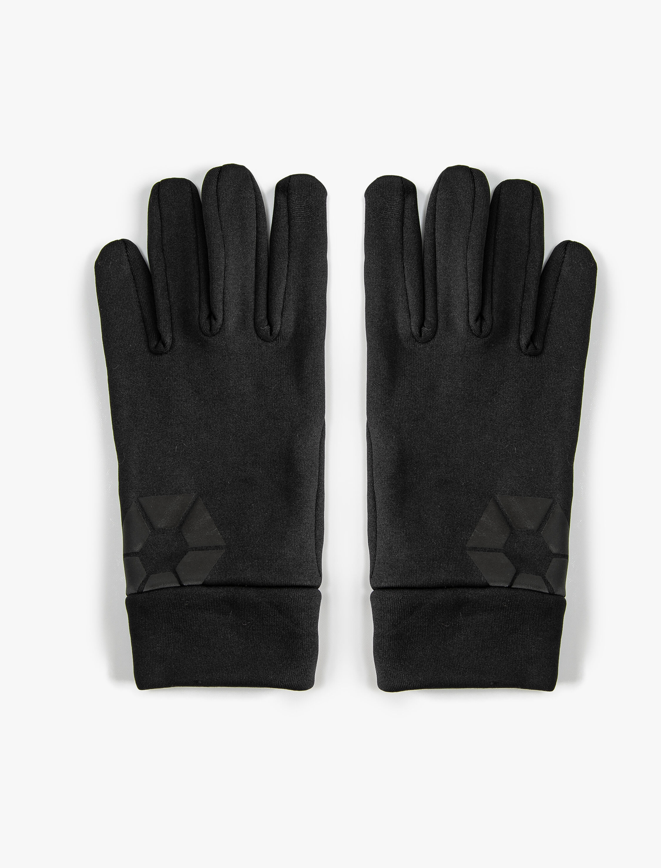  Erkek Kayak Eldiveni Kaydırma Önleyici Baskı Detaylı