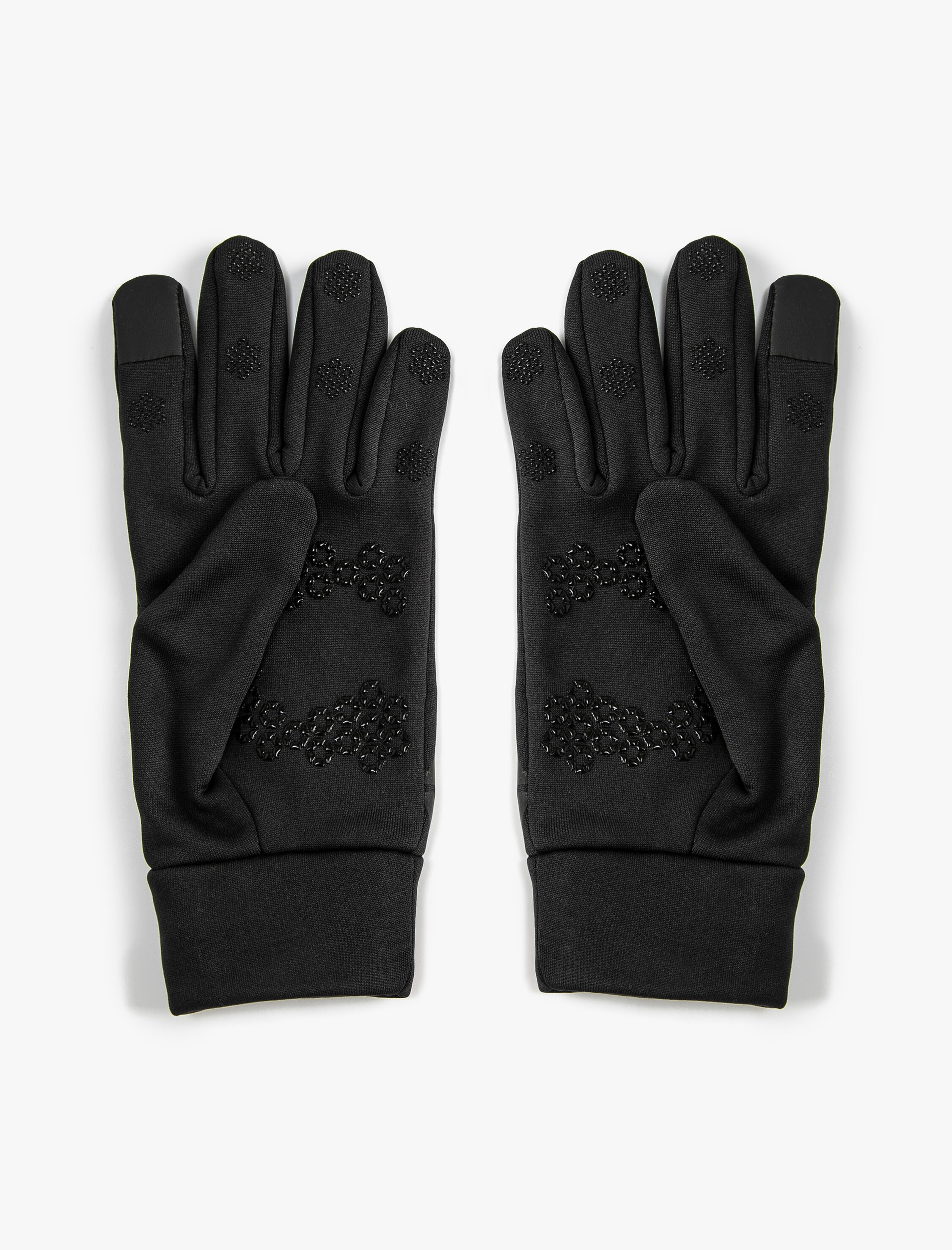  Erkek Kayak Eldiveni Kaydırma Önleyici Baskı Detaylı