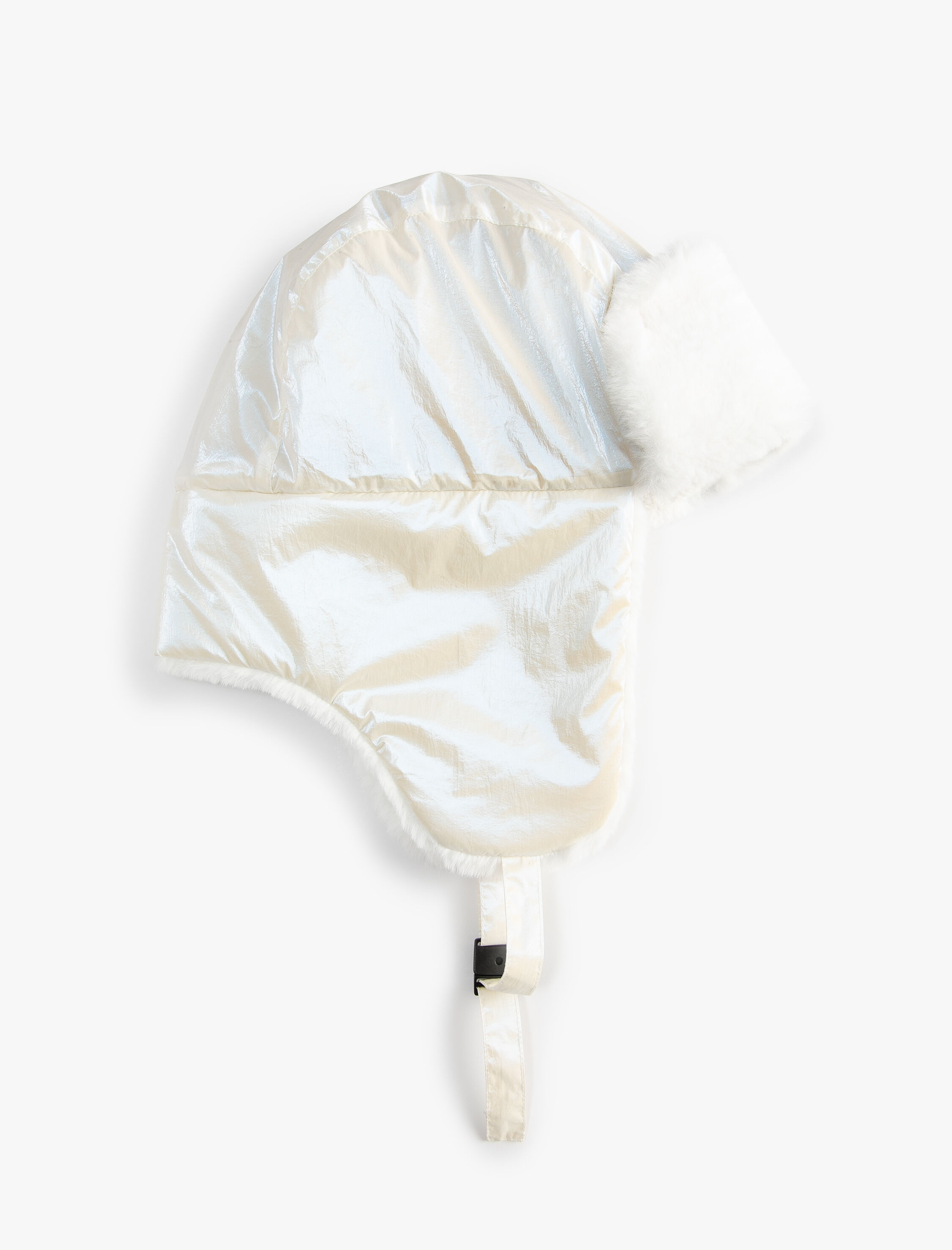 Kadın Pilot Şapka Suni Kürk Detaylı Kulak Kapaklı Su İtici