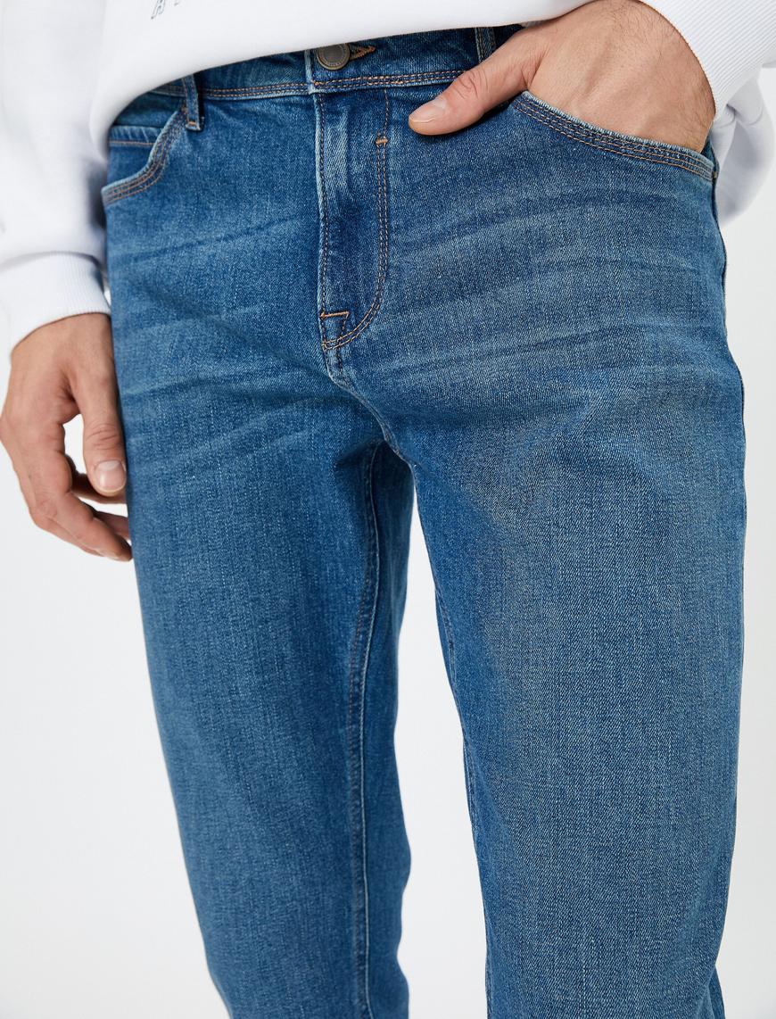   Slim Fit Kot Pantolon - Brad Jean