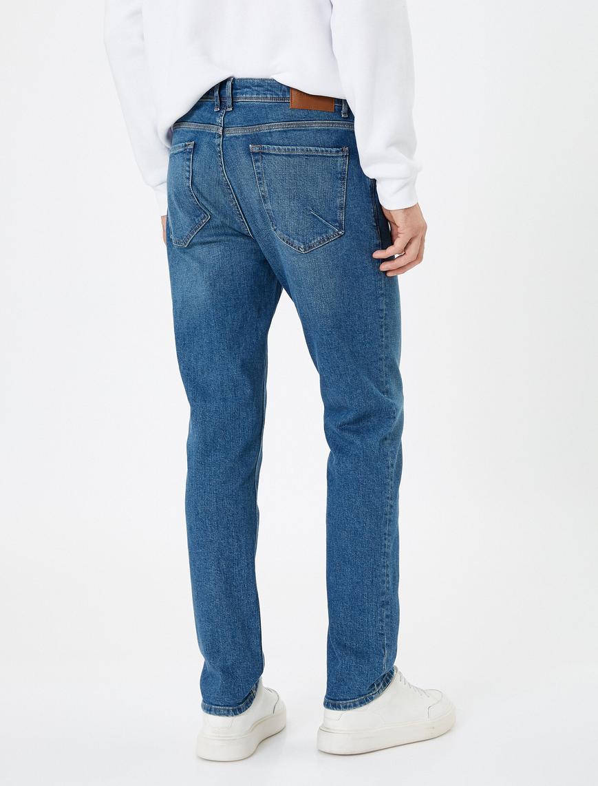   Slim Fit Kot Pantolon - Brad Jean