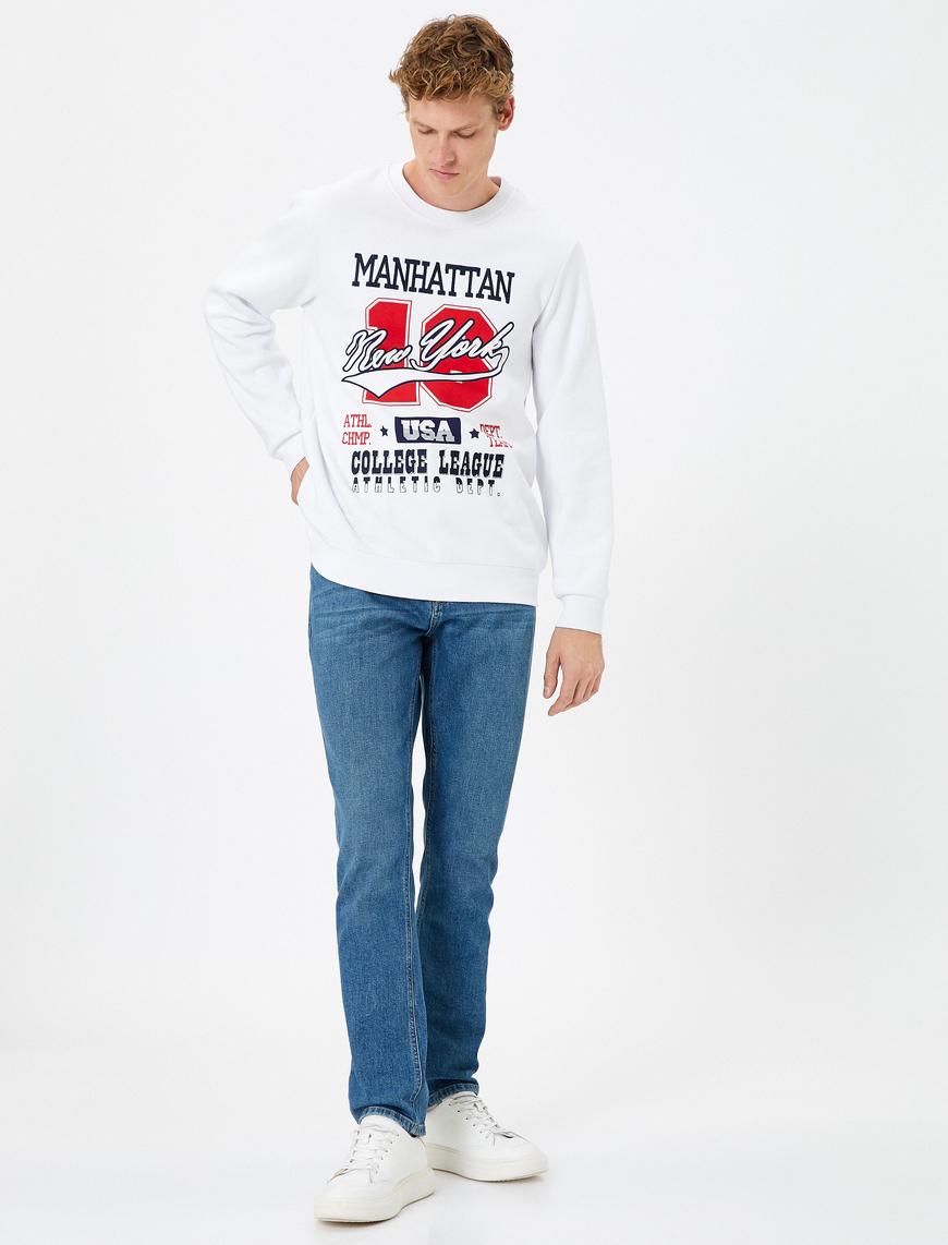   Slim Fit Kot Pantolon - Brad Jean
