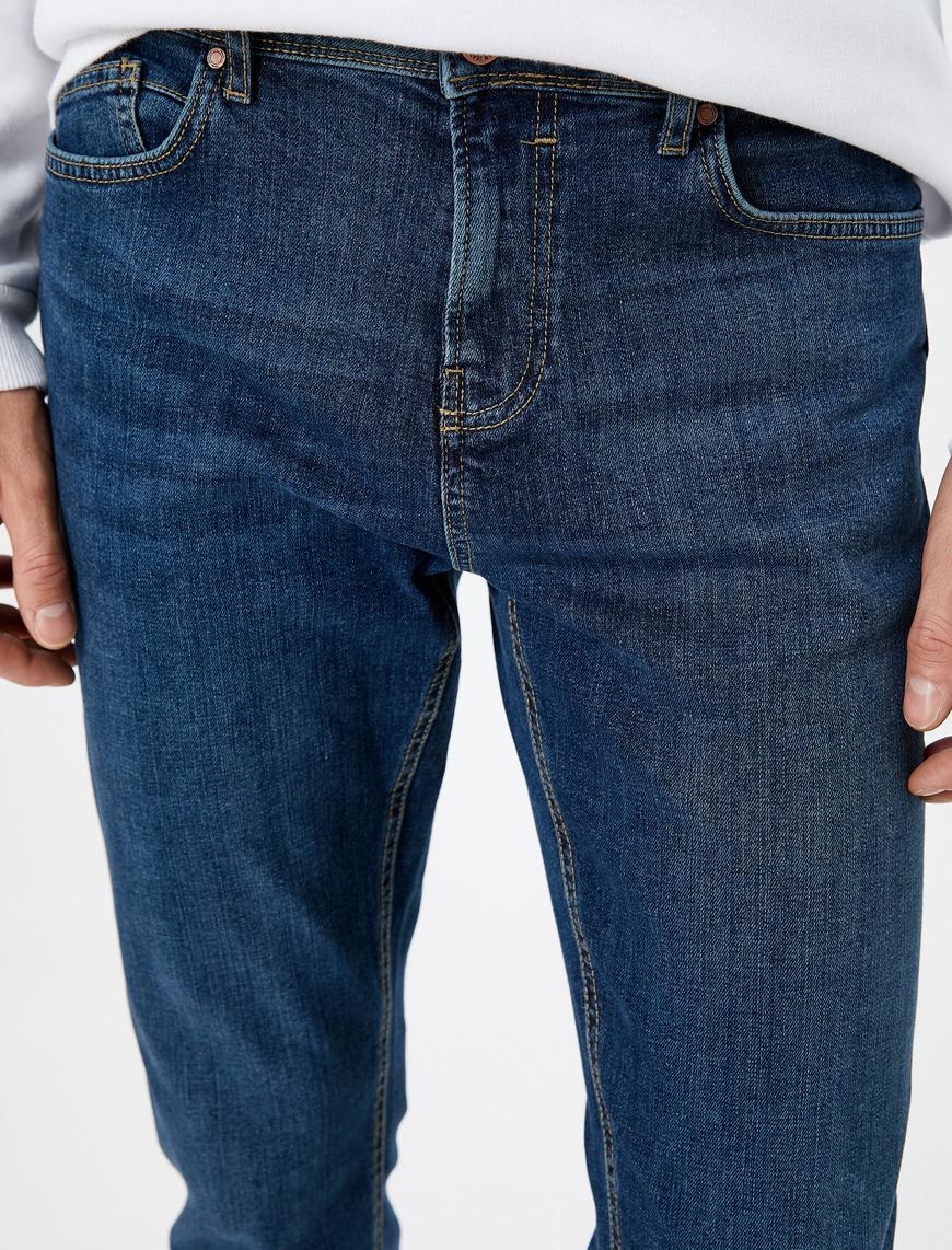   Slim Fit Kot Pantolon - Brad Jean