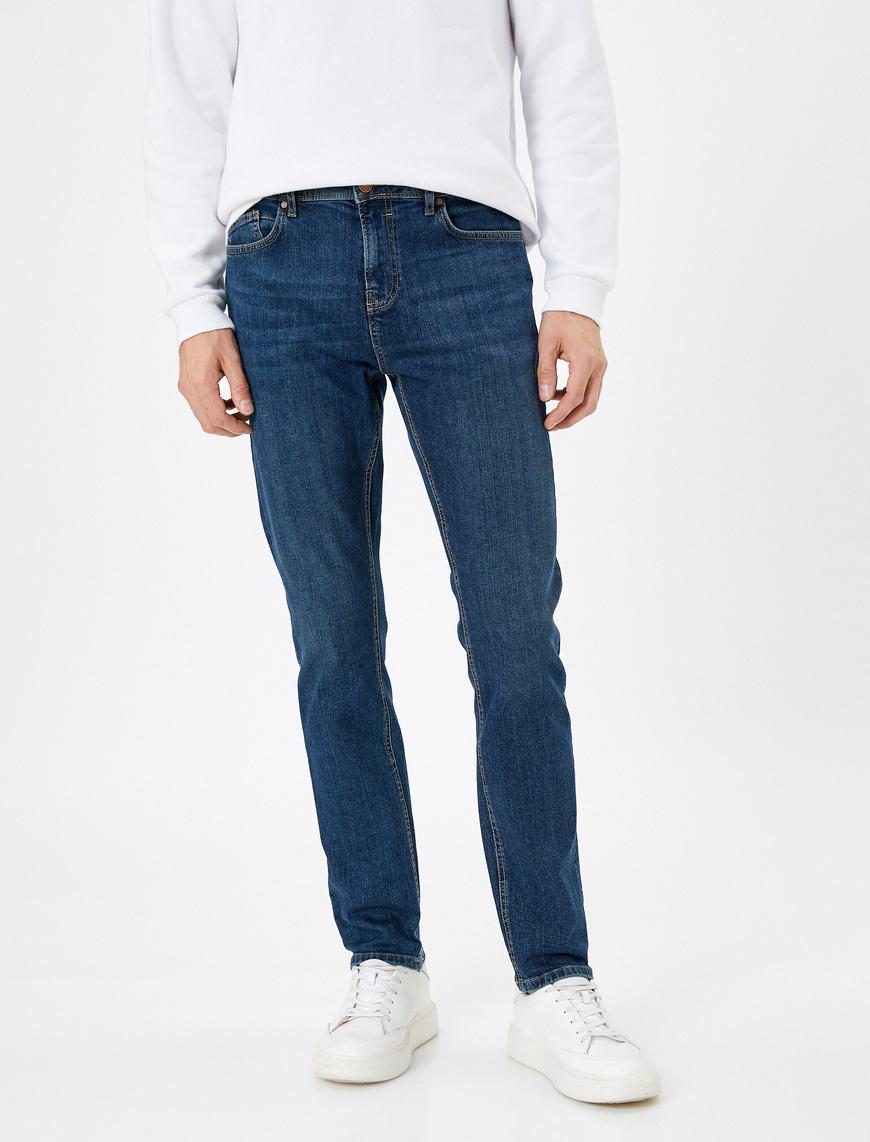   Slim Fit Kot Pantolon - Brad Jean