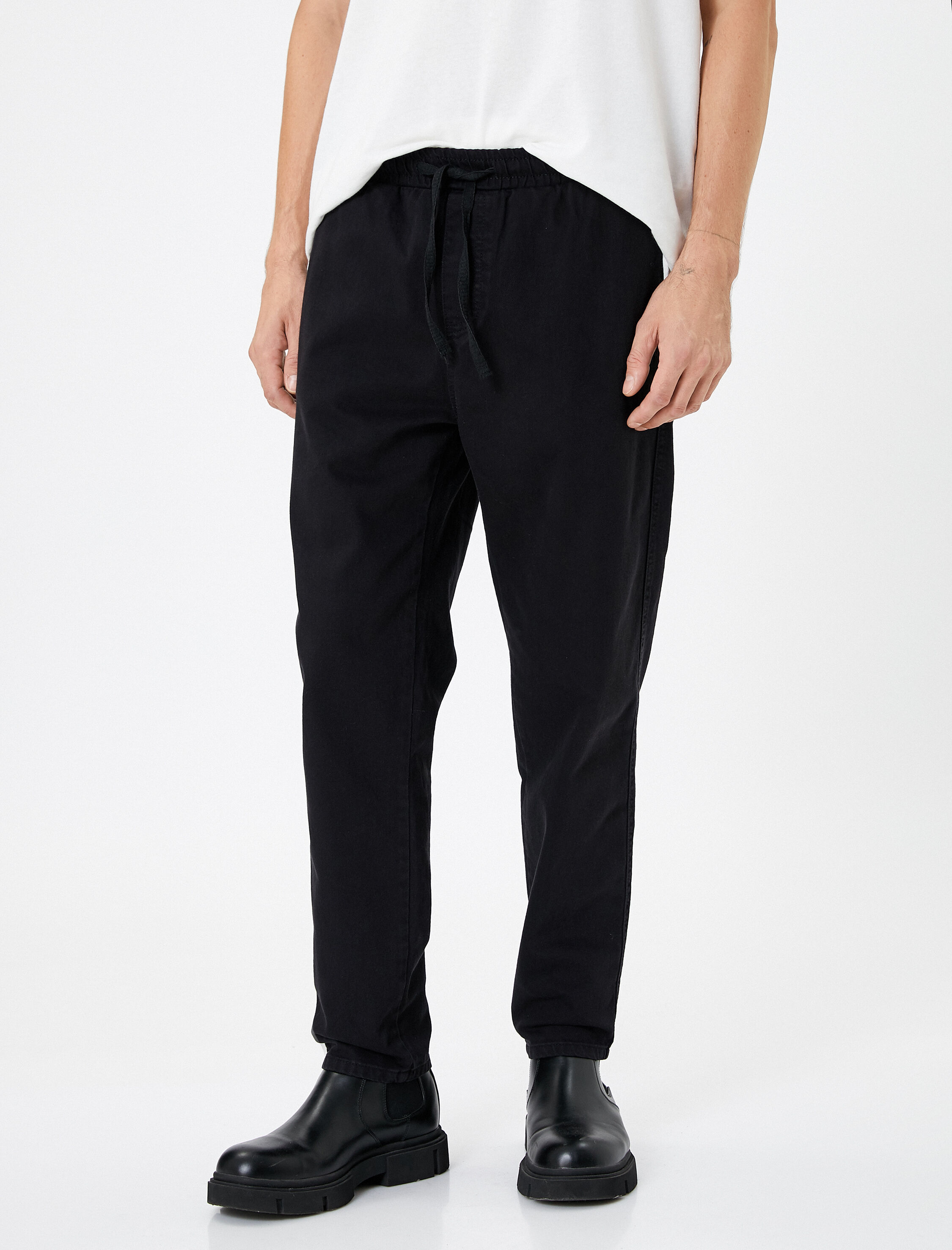   Canvas Pantolon Cepli Pamuklu