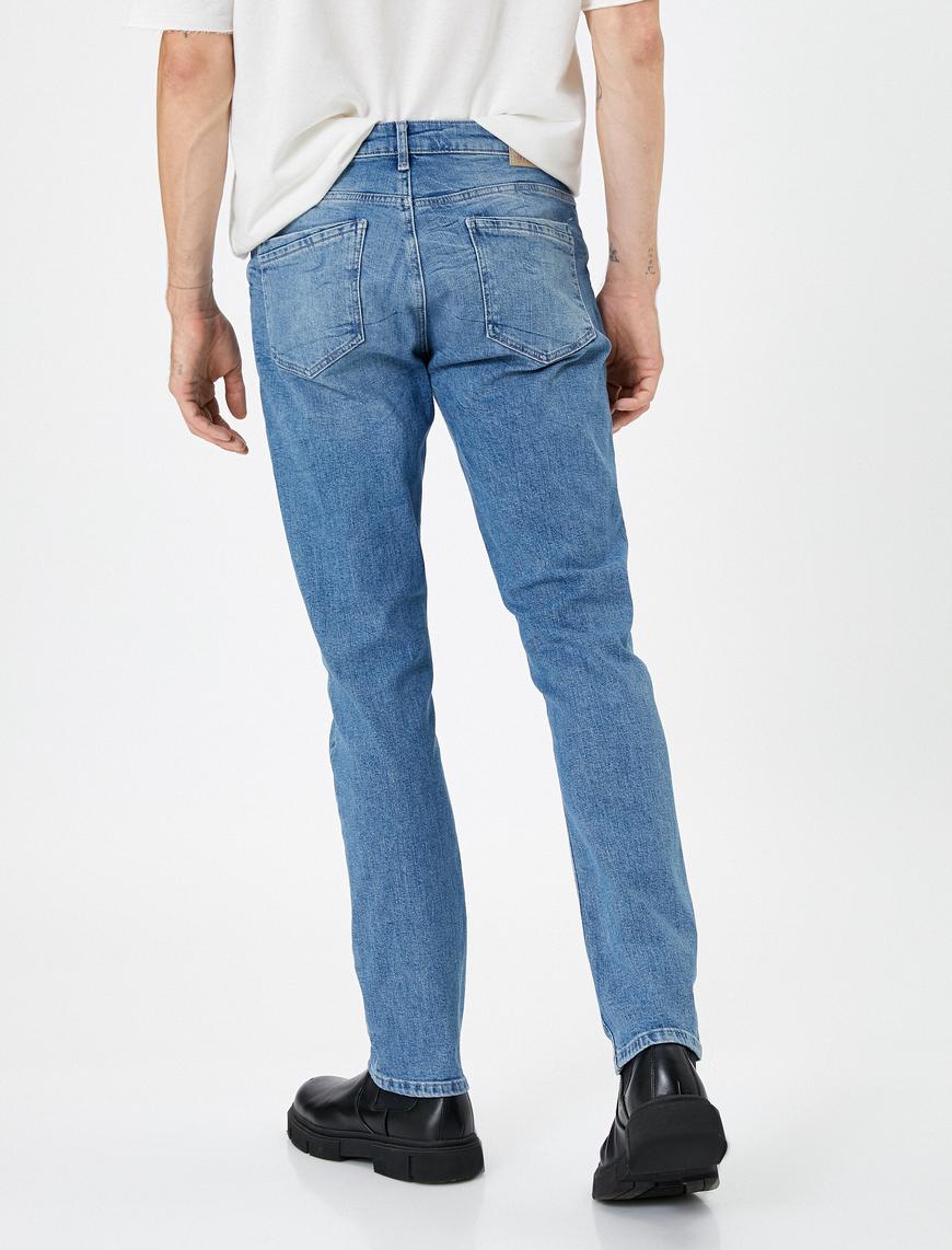   Slim Fit Kot Pantolon - Brad Jean