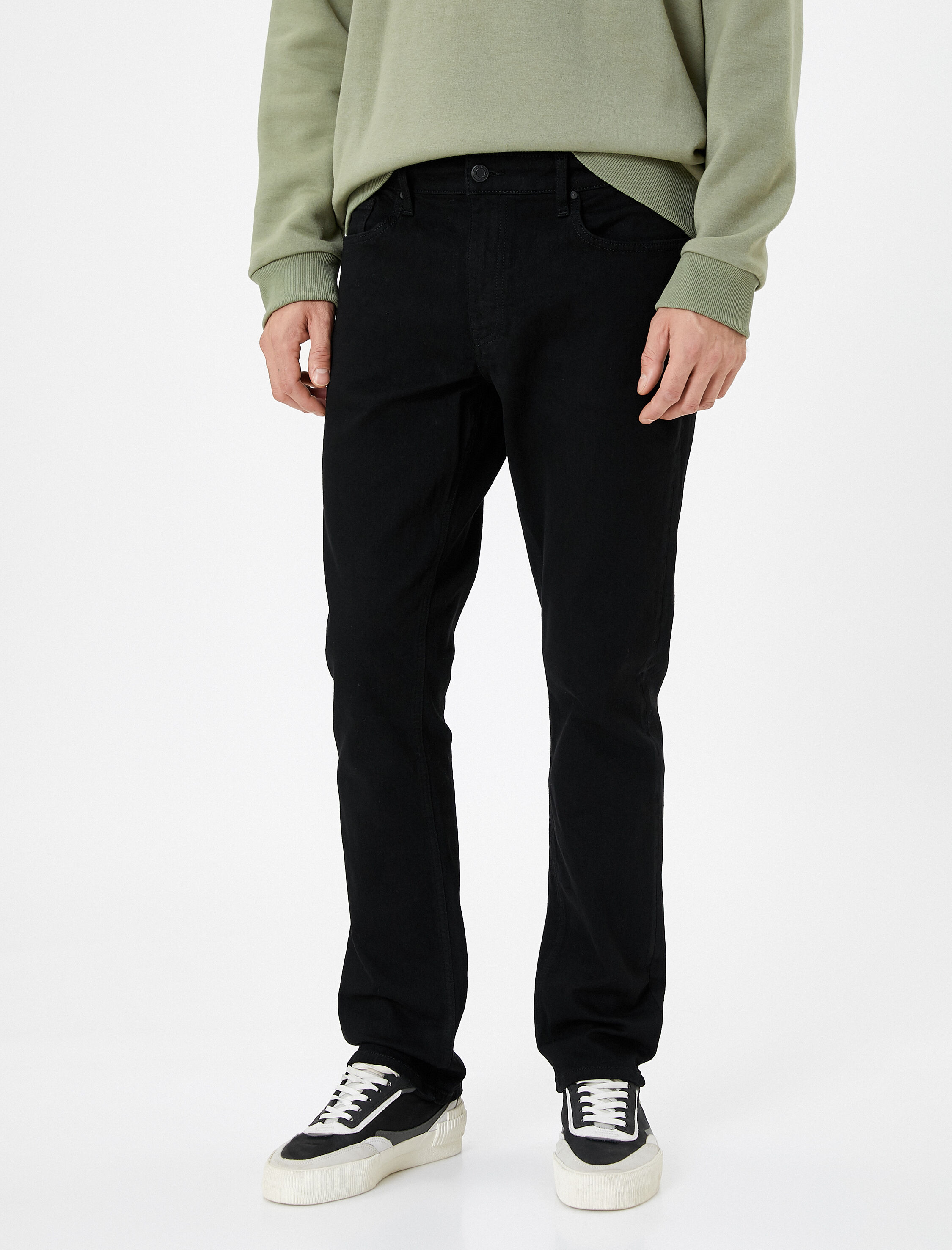   Loose Fit Kot Bol Pantolon - Steve Jean