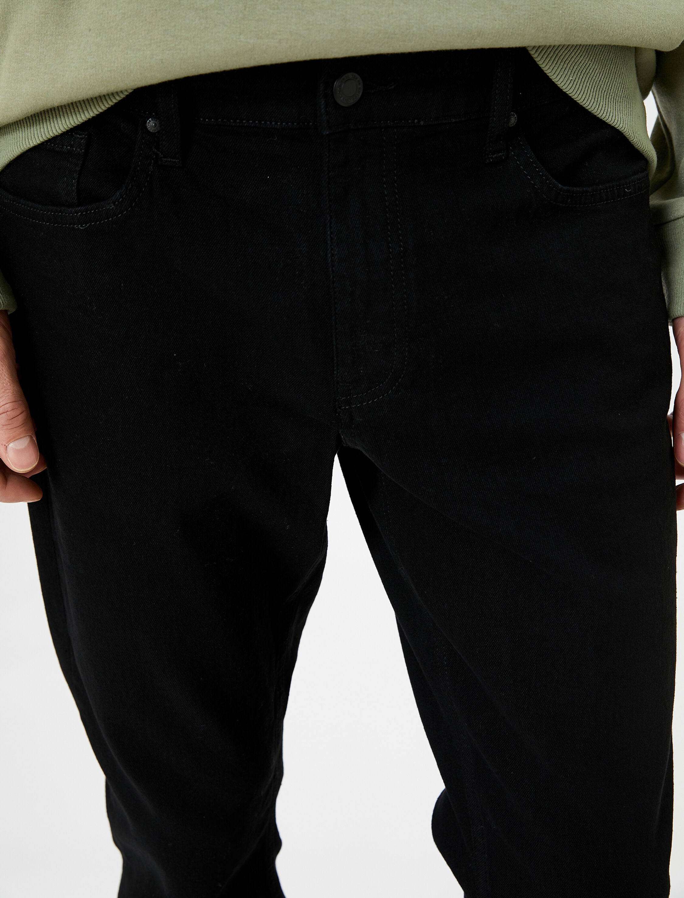   Loose Fit Kot Bol Pantolon - Steve Jean