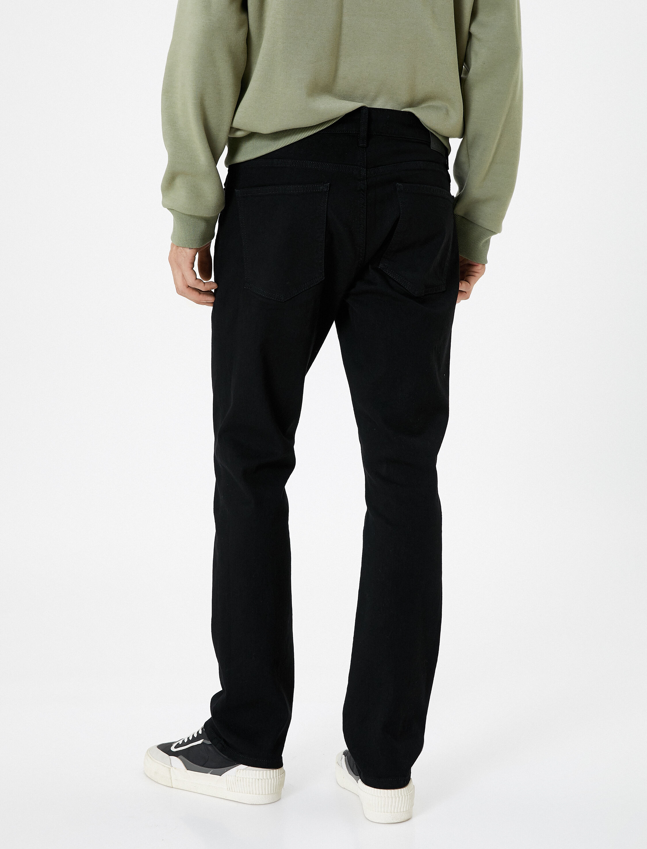   Loose Fit Kot Bol Pantolon - Steve Jean