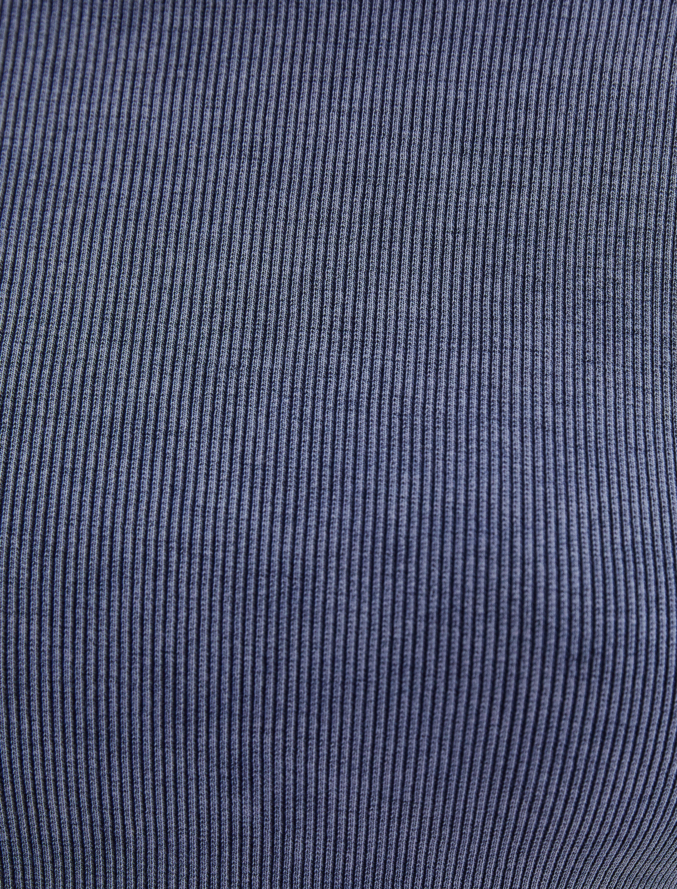   Taşlı Crop Tişört Uzun Kollu Bisiklet Yaka Kaşkorse Yıkamalı