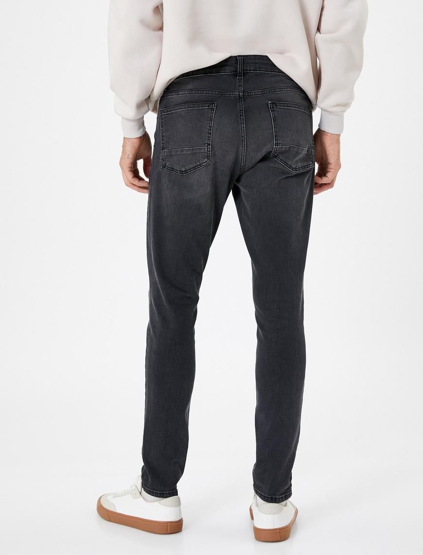   Skinny Fit Kot Pantolon - Michael Jean