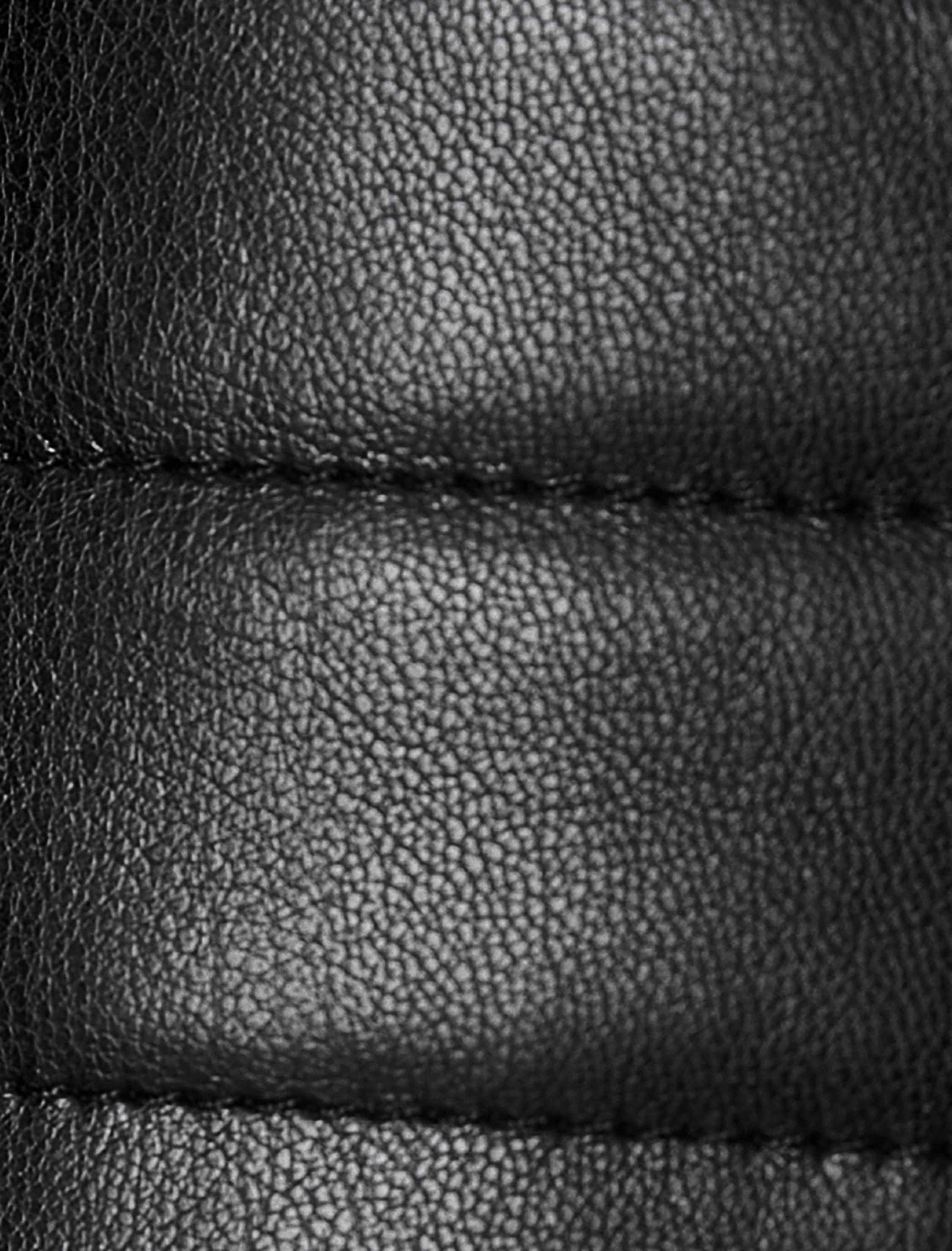   Suni Deri Ceket Fermuarlı Cep Detaylı Dik Yaka