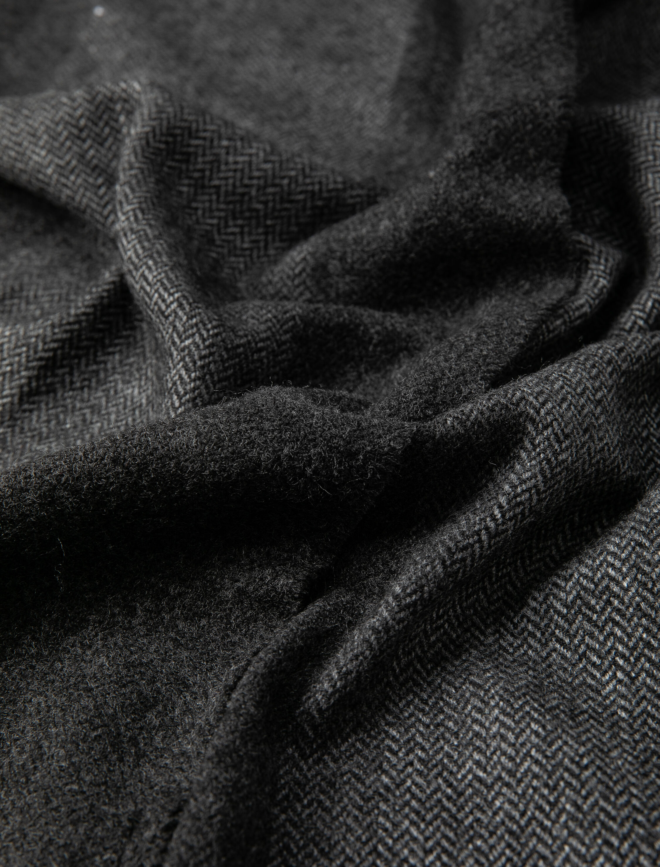  Erkek Atkı Püskül Detaylı Renk Bloklu Yumuşak Dokulu