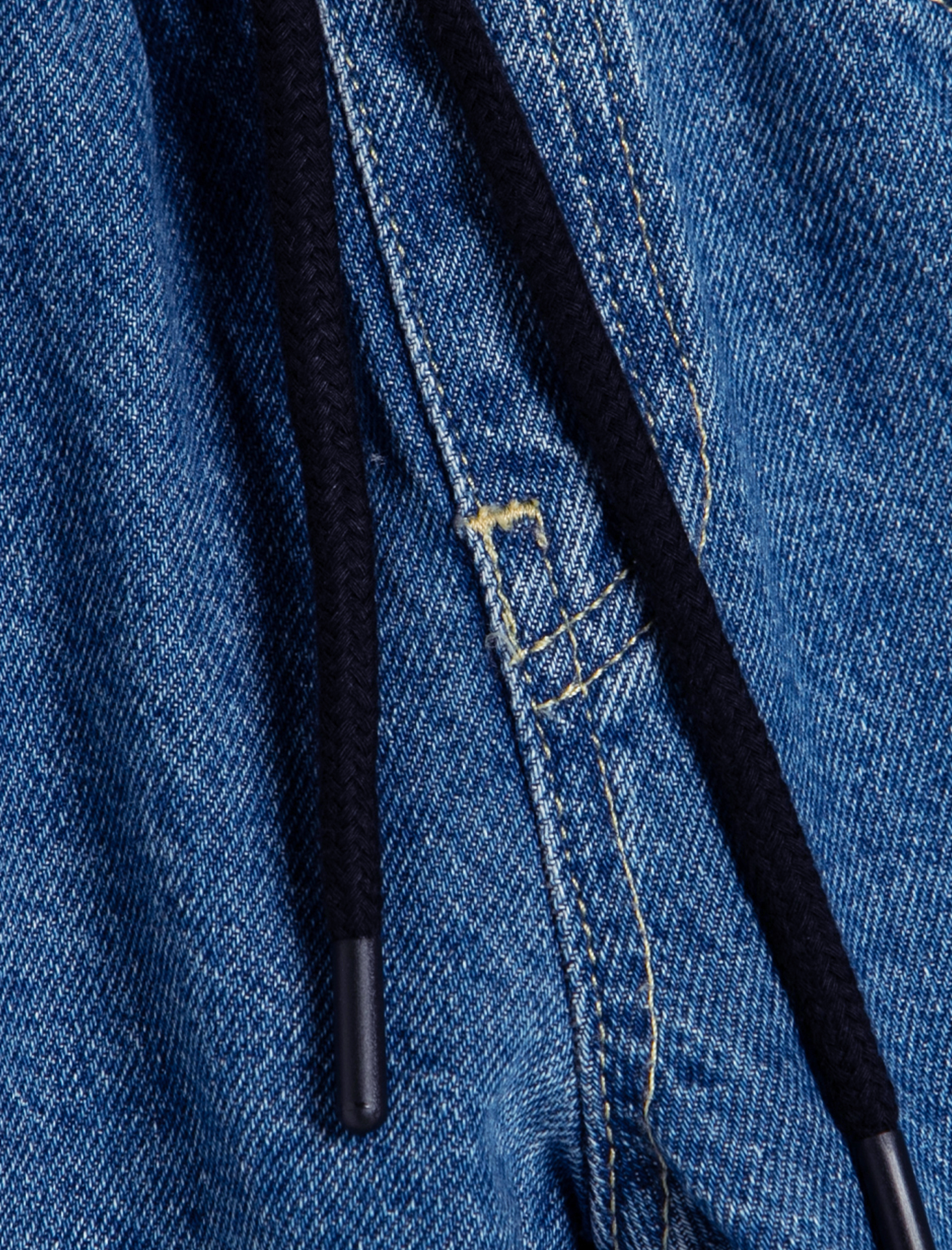  Erkek Çocuk Jogger Kot Pantolon Beli Ayarlanabilir Lastikli Cepli Pamuklu