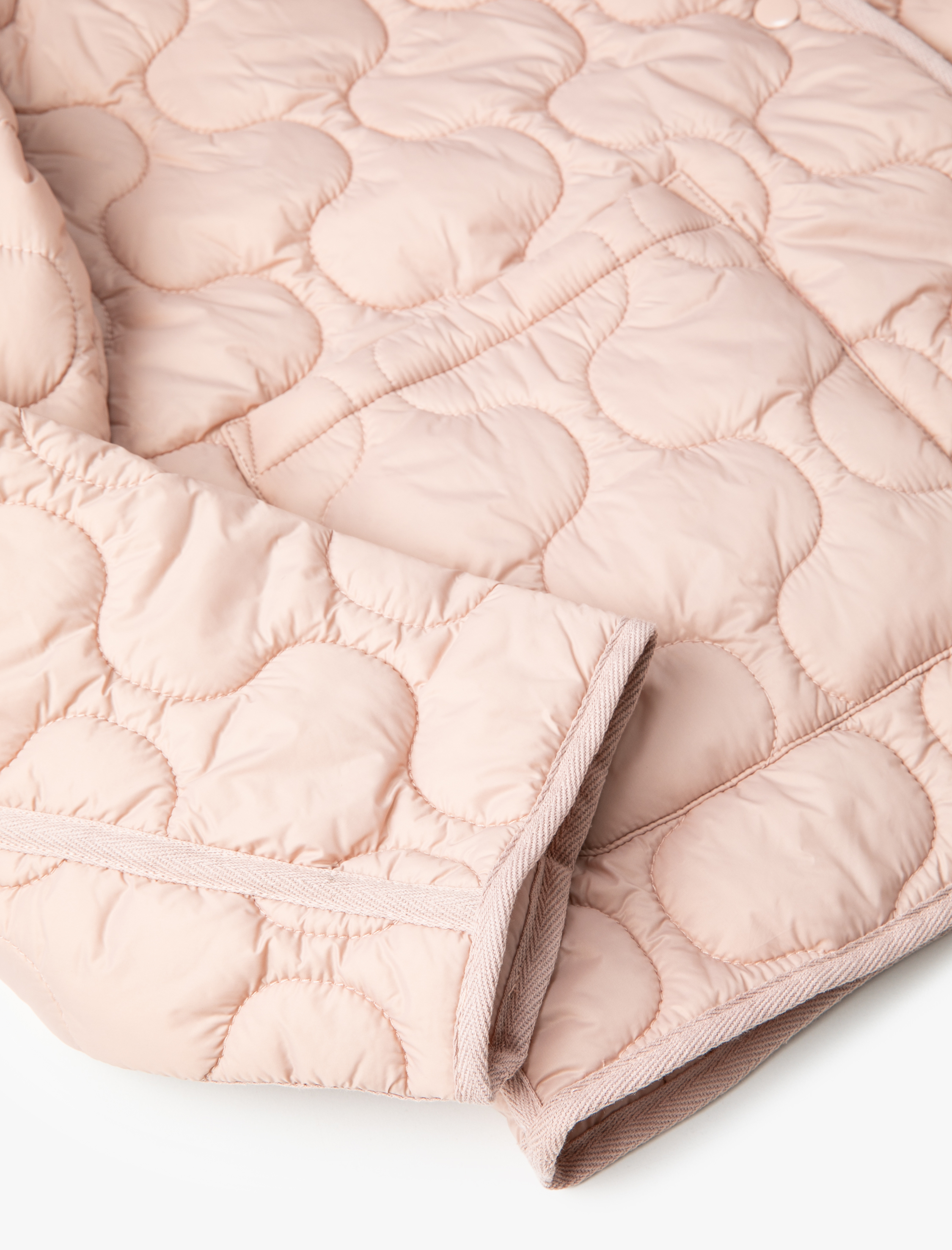   Kapitone Ceket Cep Detaylı Çıtçıt Düğmeli