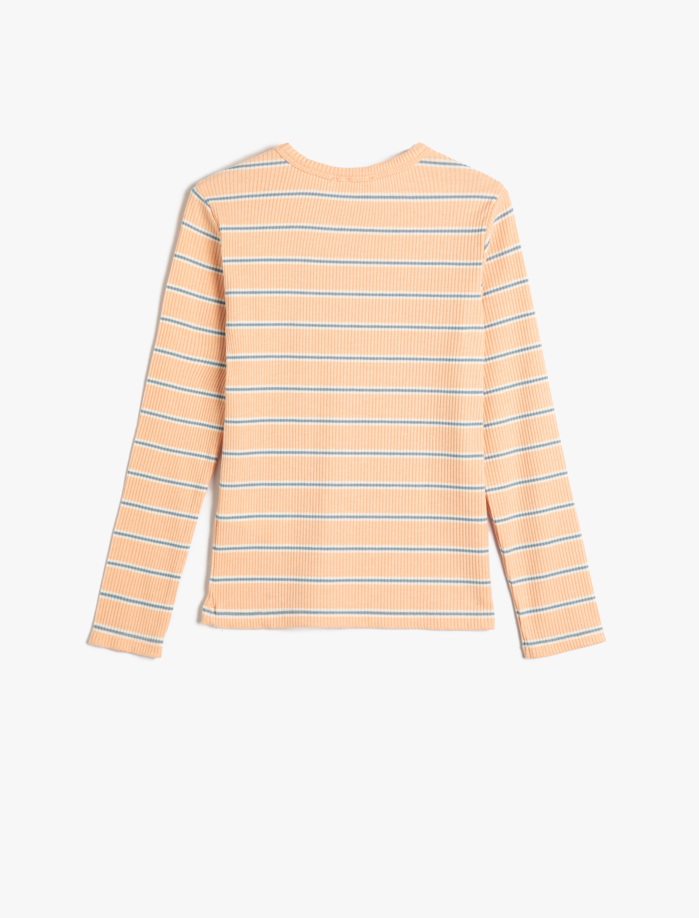  Kız Çocuk Tişört Uzun Kollu Bisiklet Yaka Kaşkorse