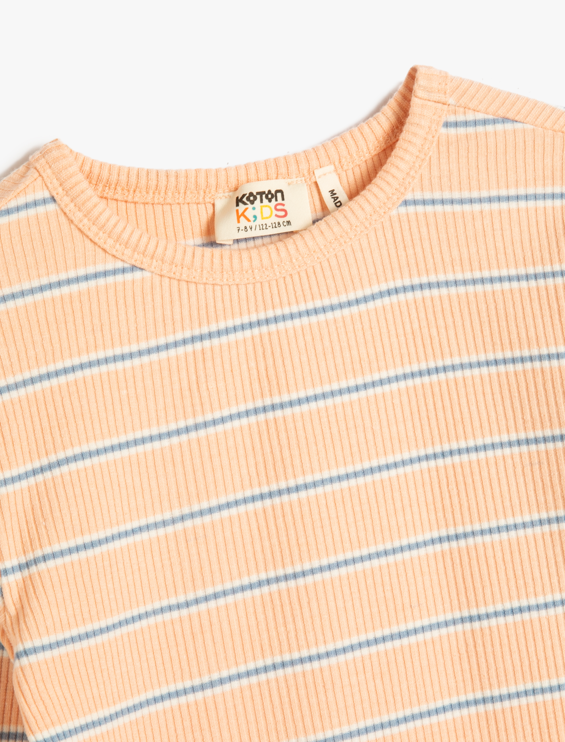  Kız Çocuk Tişört Uzun Kollu Bisiklet Yaka Kaşkorse