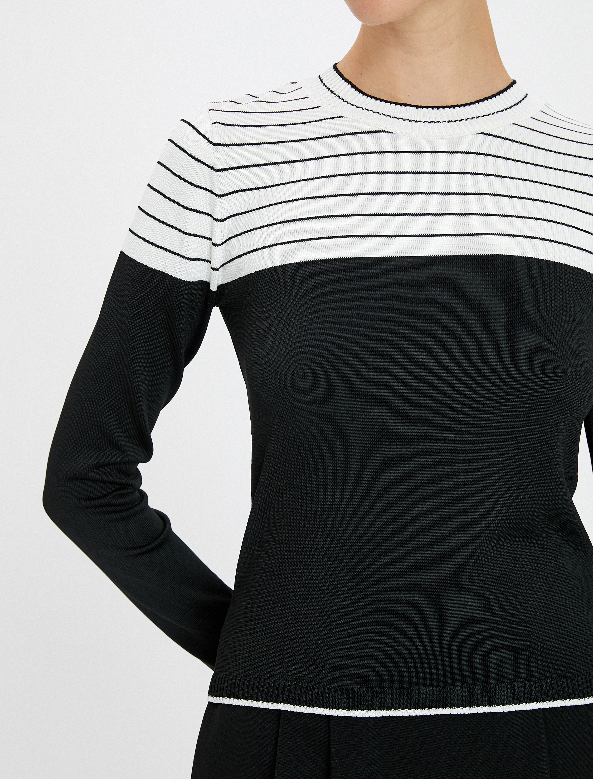   Triko Kazak Bisiklet Yaka Uzun Kollu