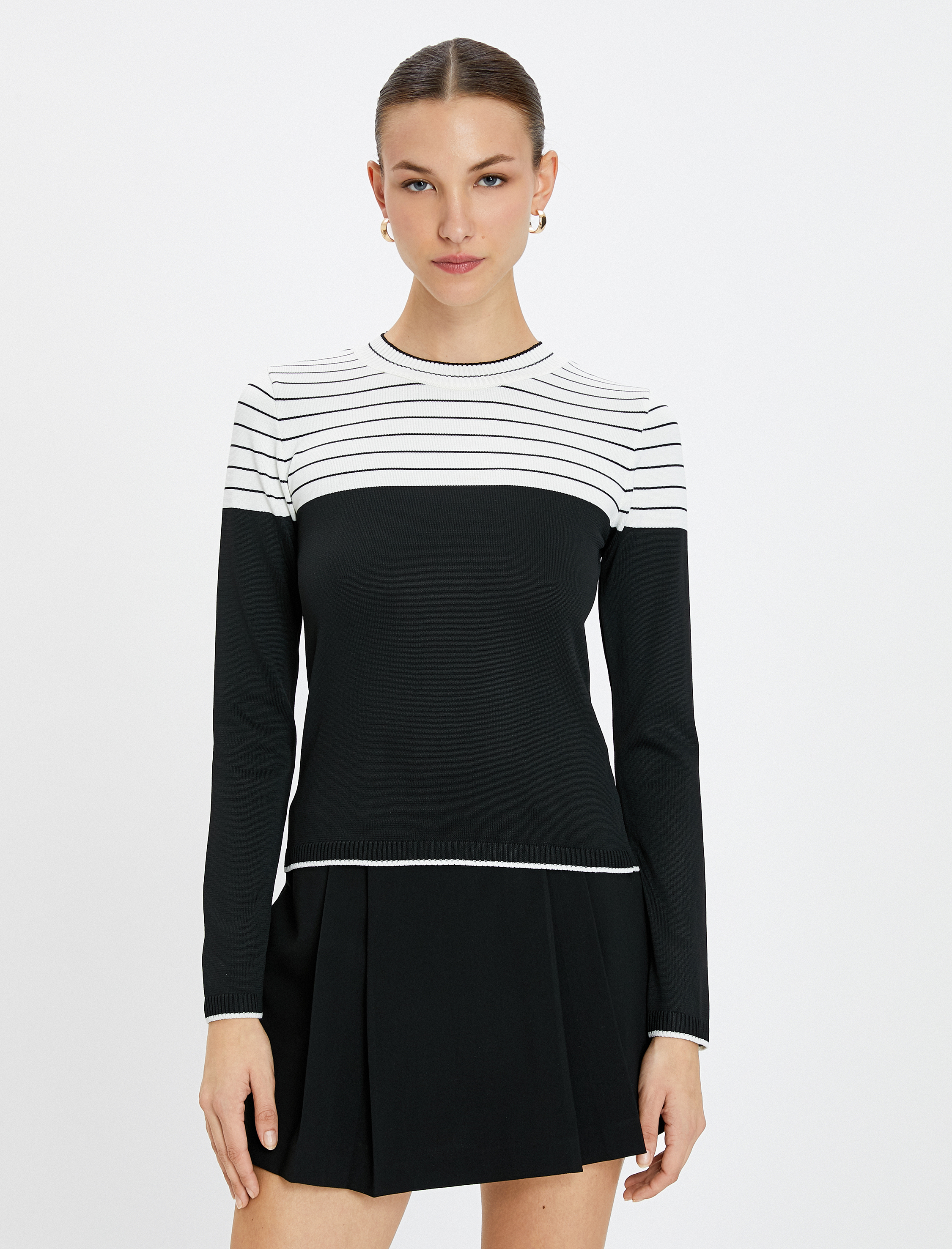   Triko Kazak Bisiklet Yaka Uzun Kollu