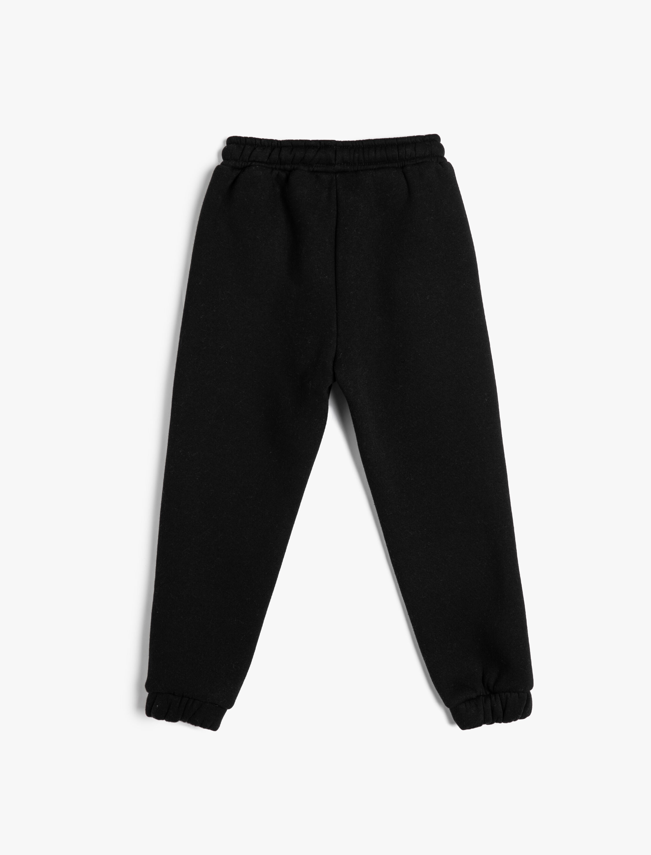  Erkek Çocuk Basic Jogger Eşofman Altı Beli Bağlamalı Cep Detaylı Şardonlu