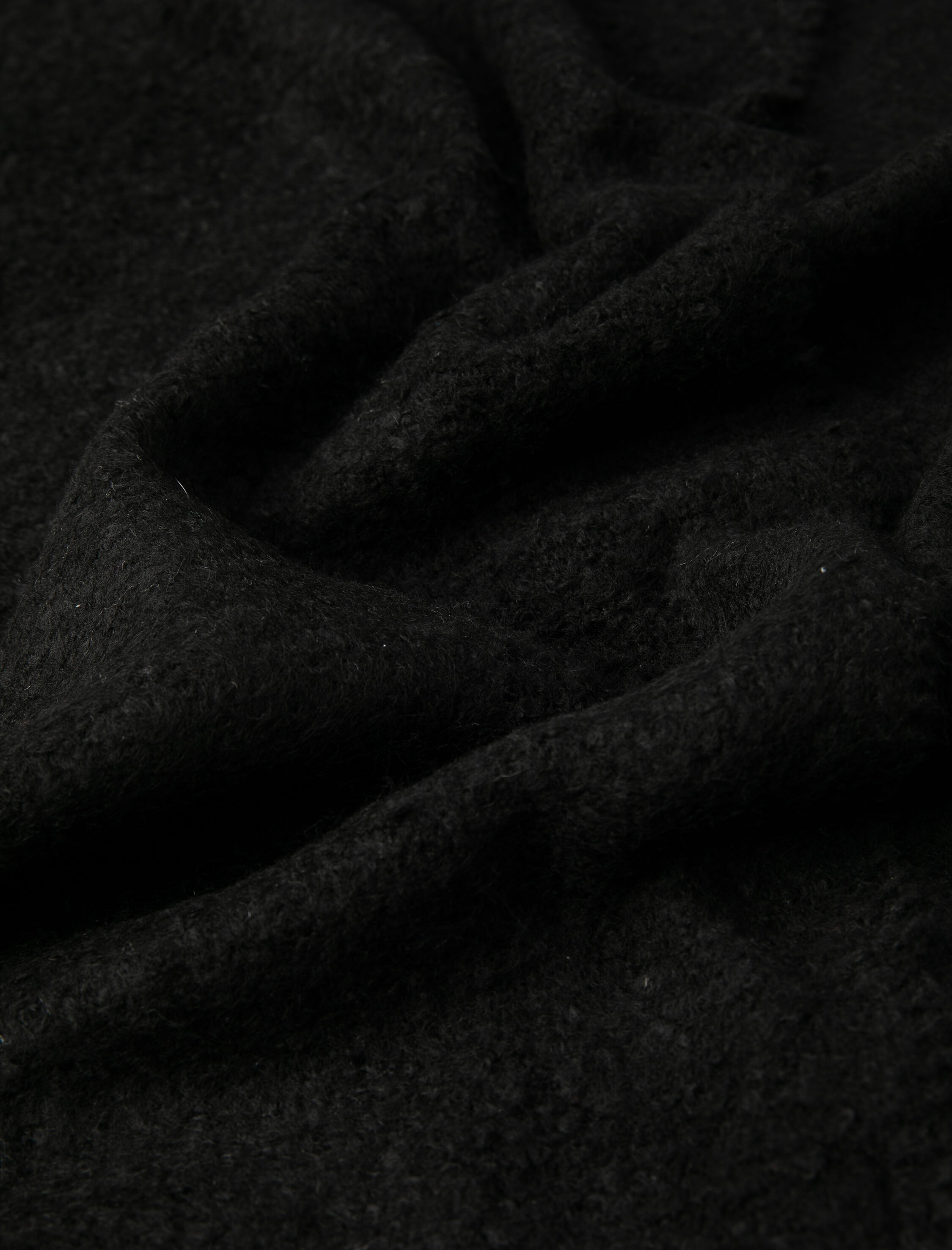  Erkek Atkı Uzun Dokulu Püskül Detaylı Akrilik Karışımlı