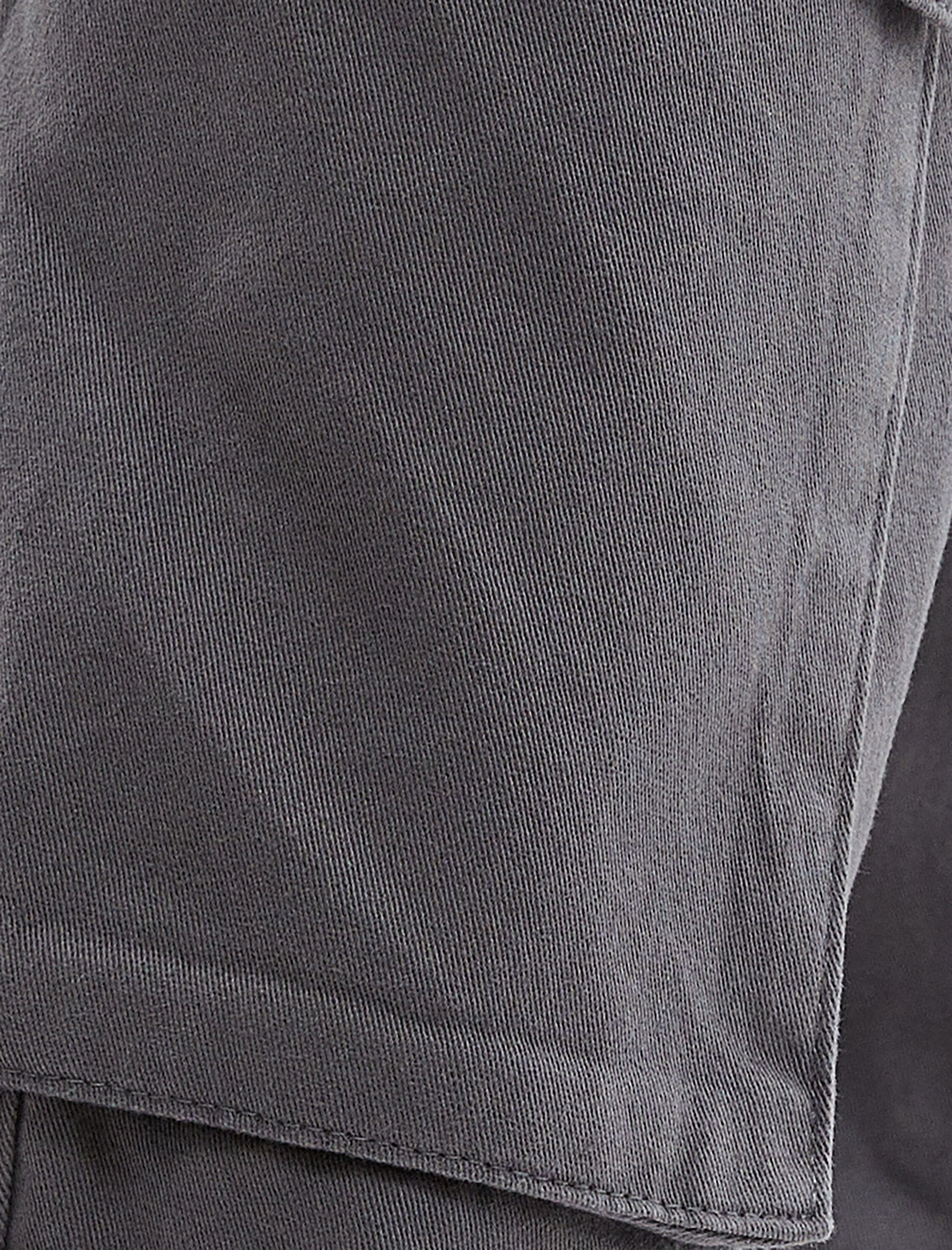   Kargo Jogger Pantolon Soluk Efektli Beli Lastikli Bağlamalı Cepli Pamuklu