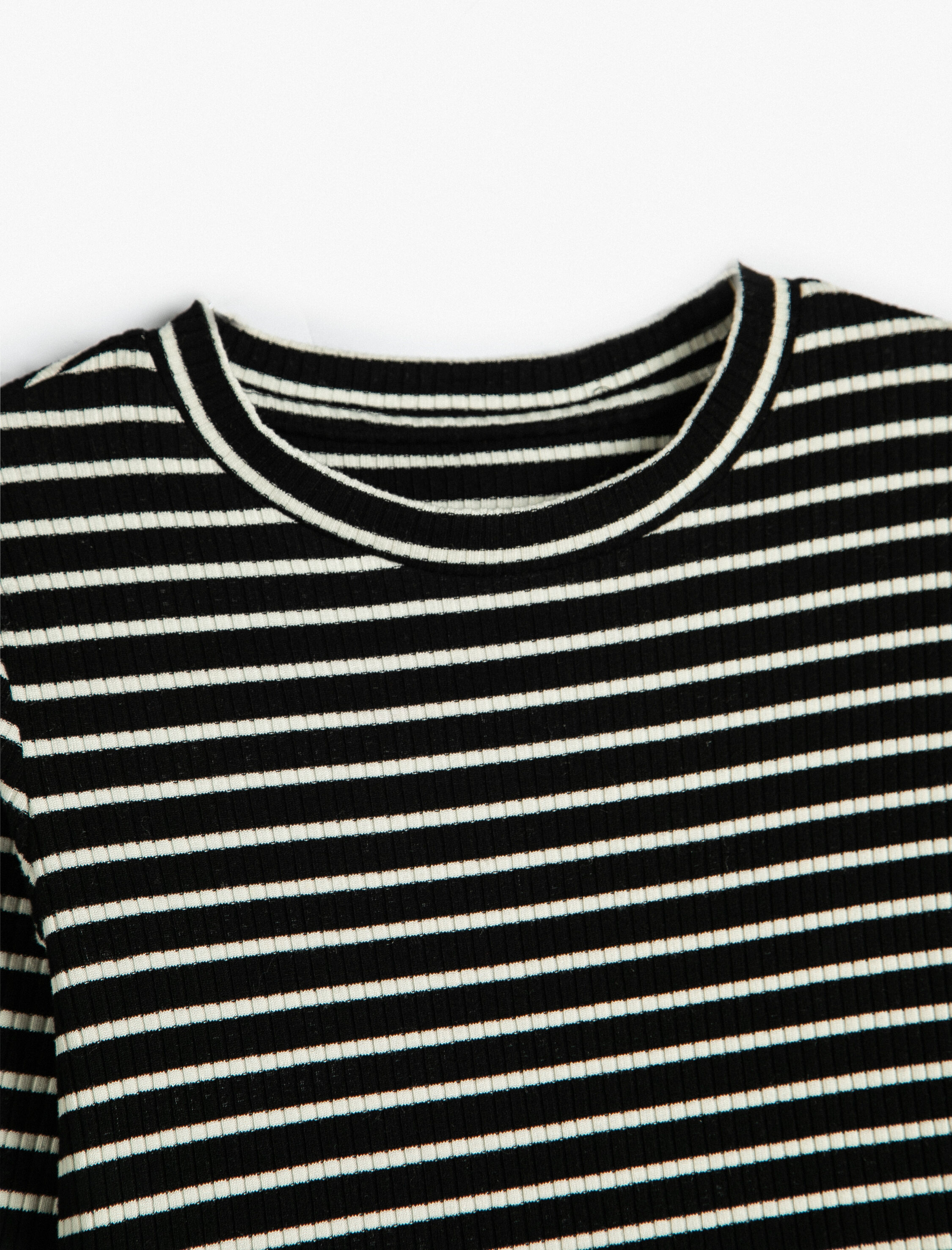  Kız Bebek Tişört Uzun Kollu Bisiklet Yaka Kaşkorse