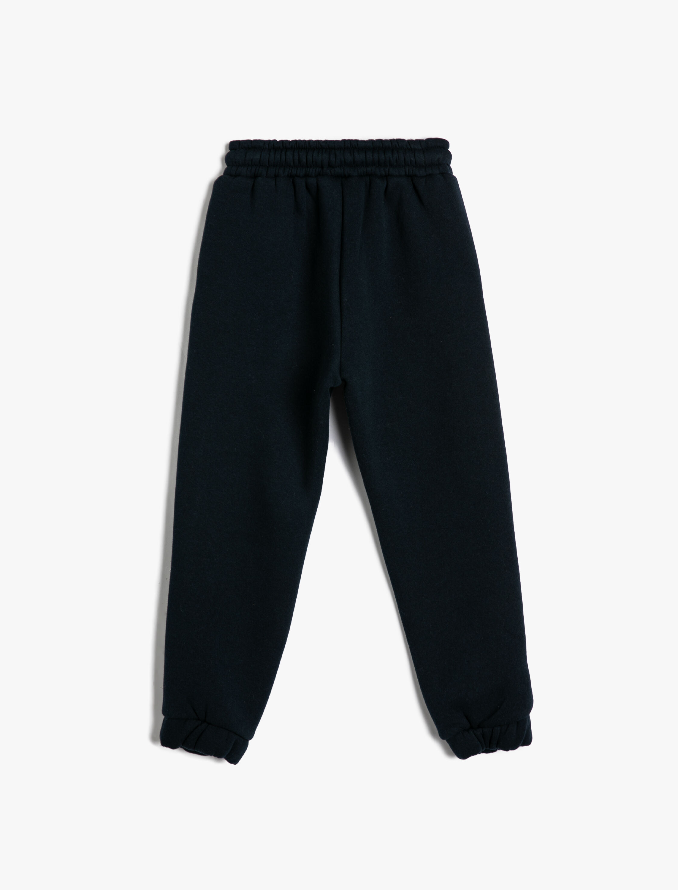  Erkek Çocuk Basic Jogger Eşofman Altı Beli Bağlamalı Cep Detaylı Şardonlu