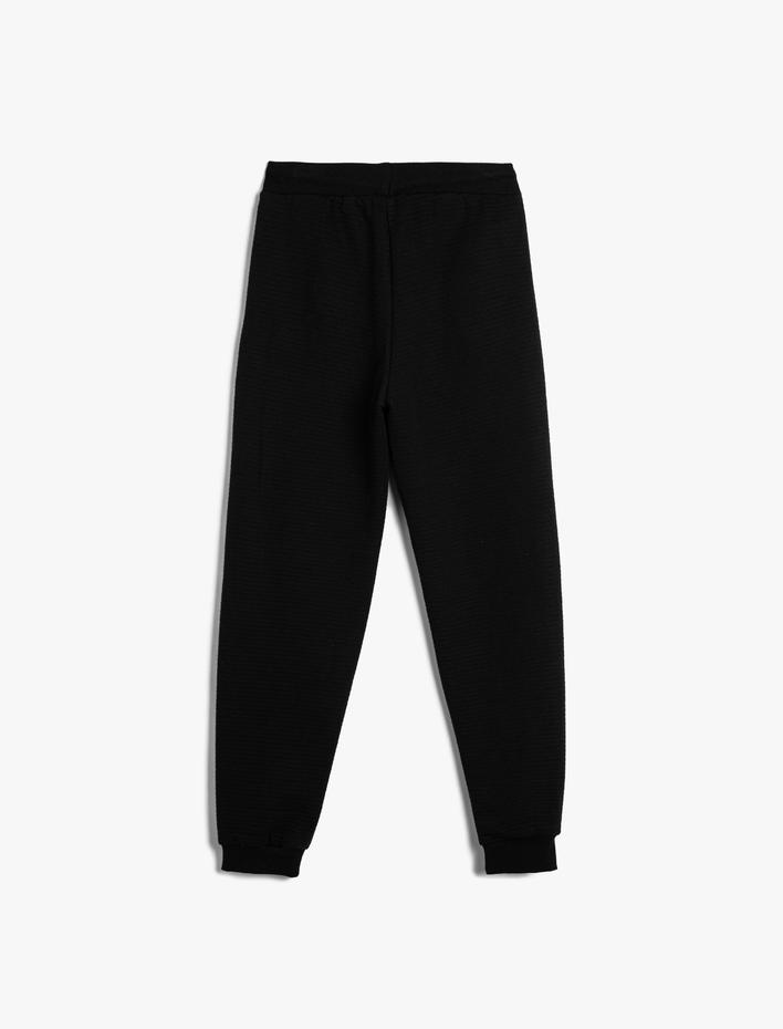 Erkek Çocuk Basic Jogger Eşofman Altı Beli Bağlamalı Cepli