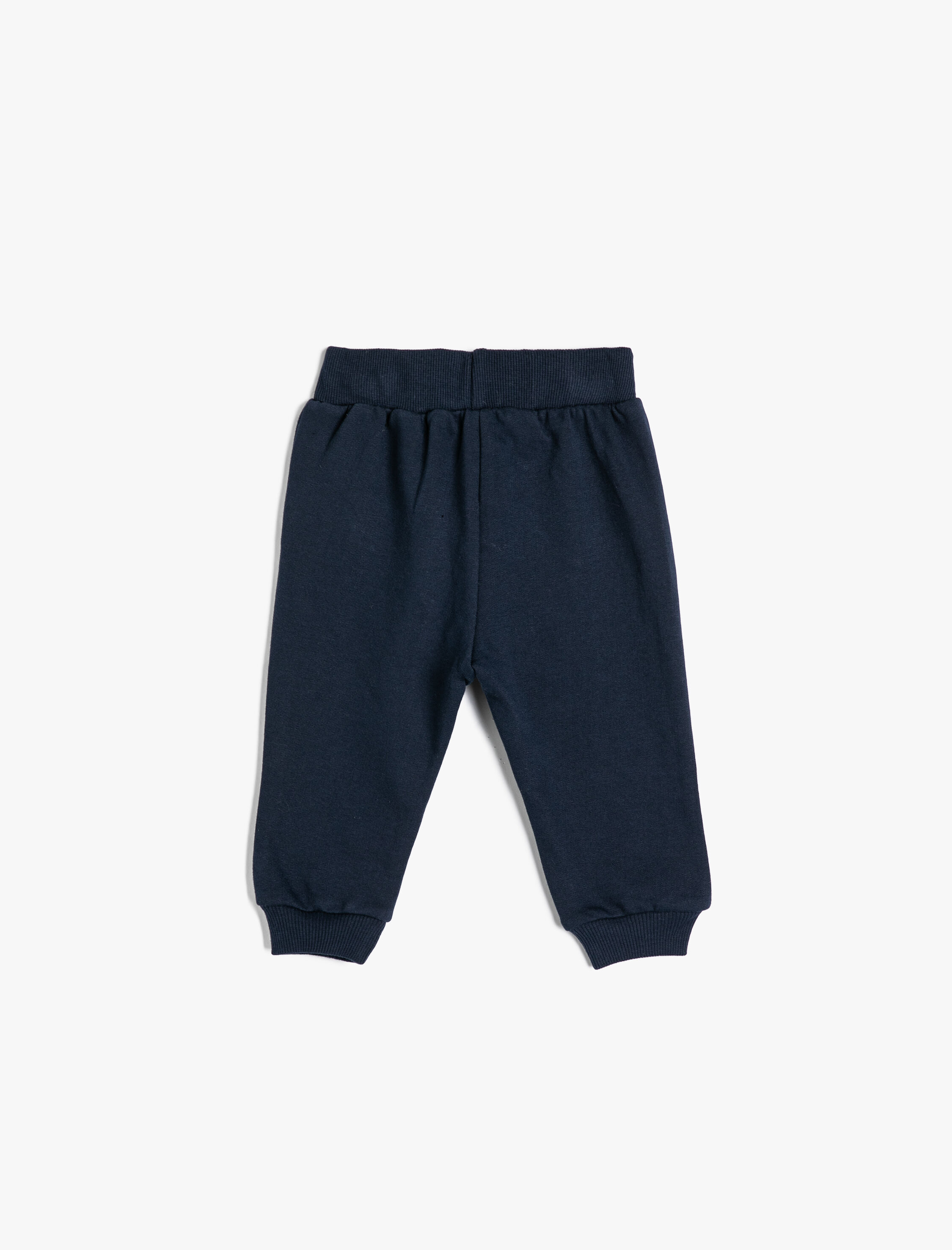  Erkek Bebek Basic Jogger Eşofman Altı Şardonlu Cepli Beli Bağlamalı Pamuklu