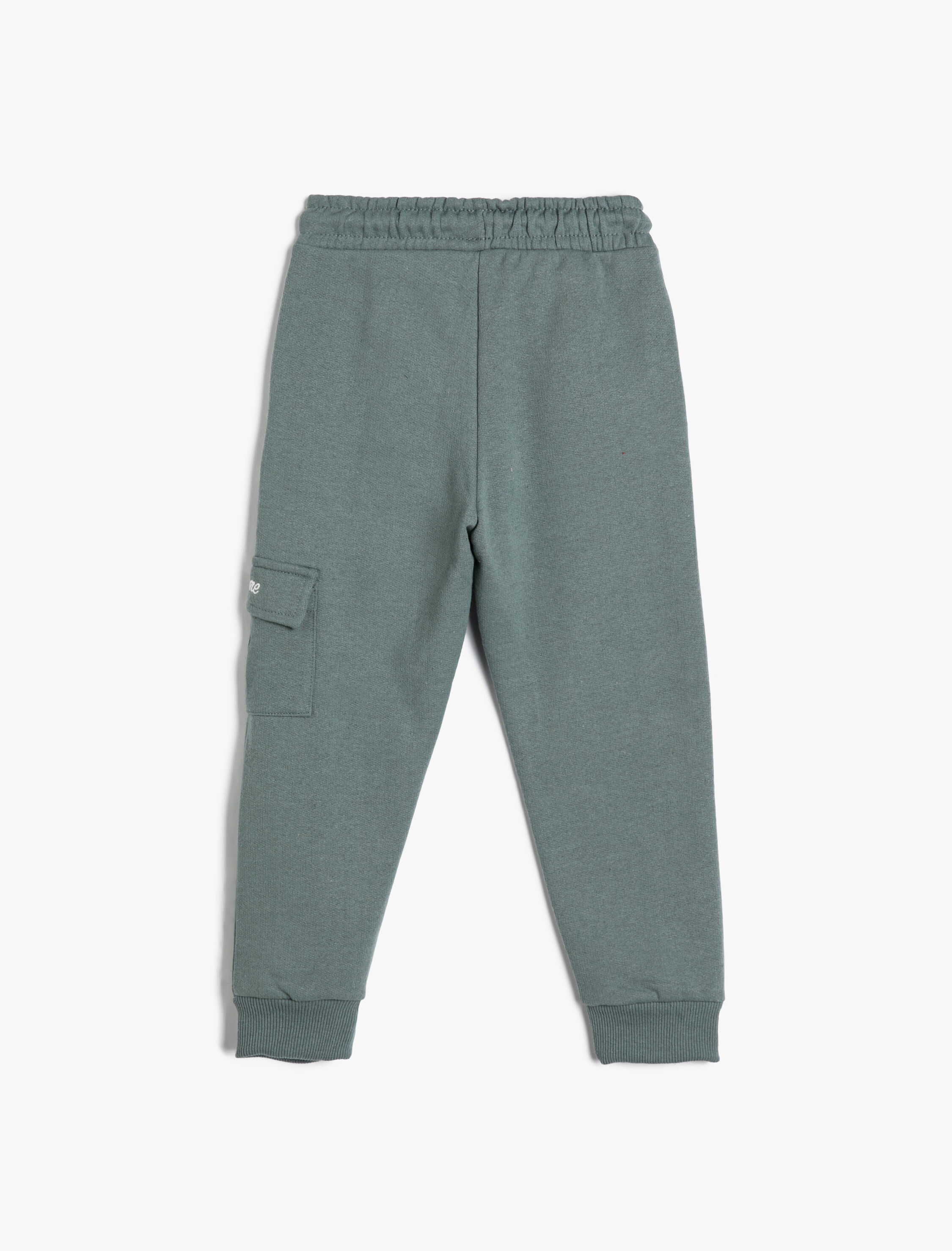  Erkek Çocuk Basic Jogger Eşofman Altı Şardonlu Cep Detaylı Beli Bağlamalı