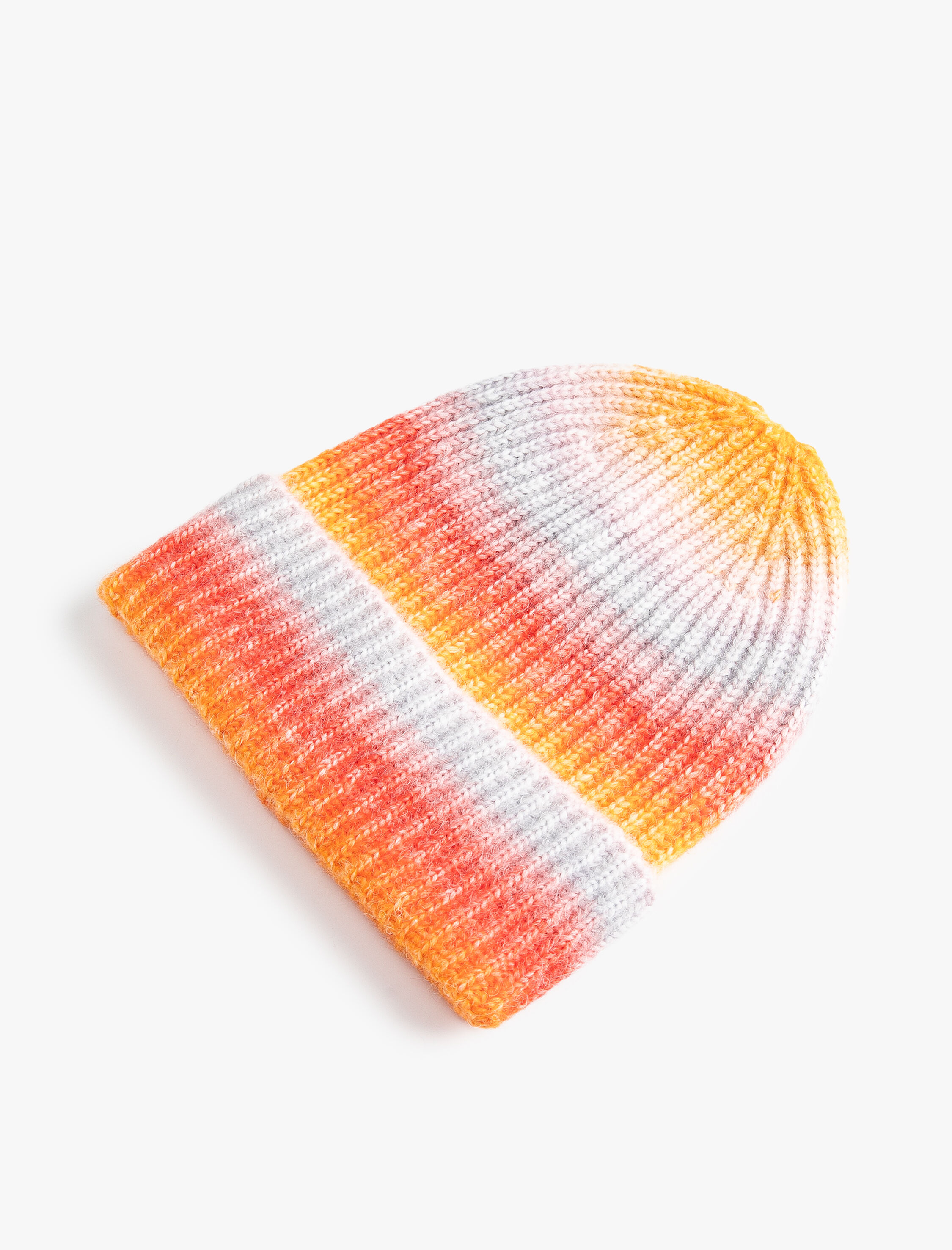  Kadın Lastikli Örgü Bere Kenarları Katlı