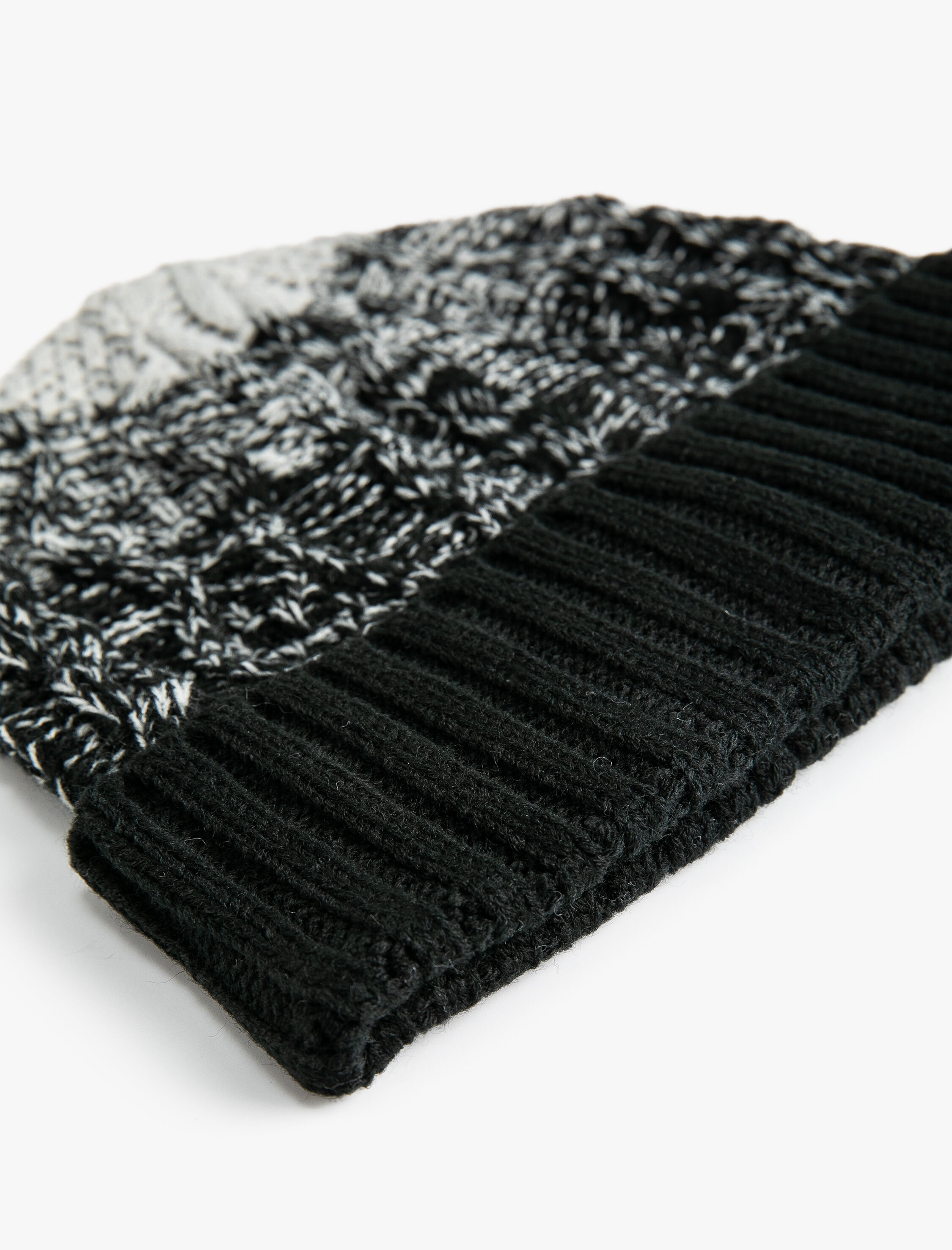  Erkek Örgü Bere Katlama Detaylı Çok Renkli