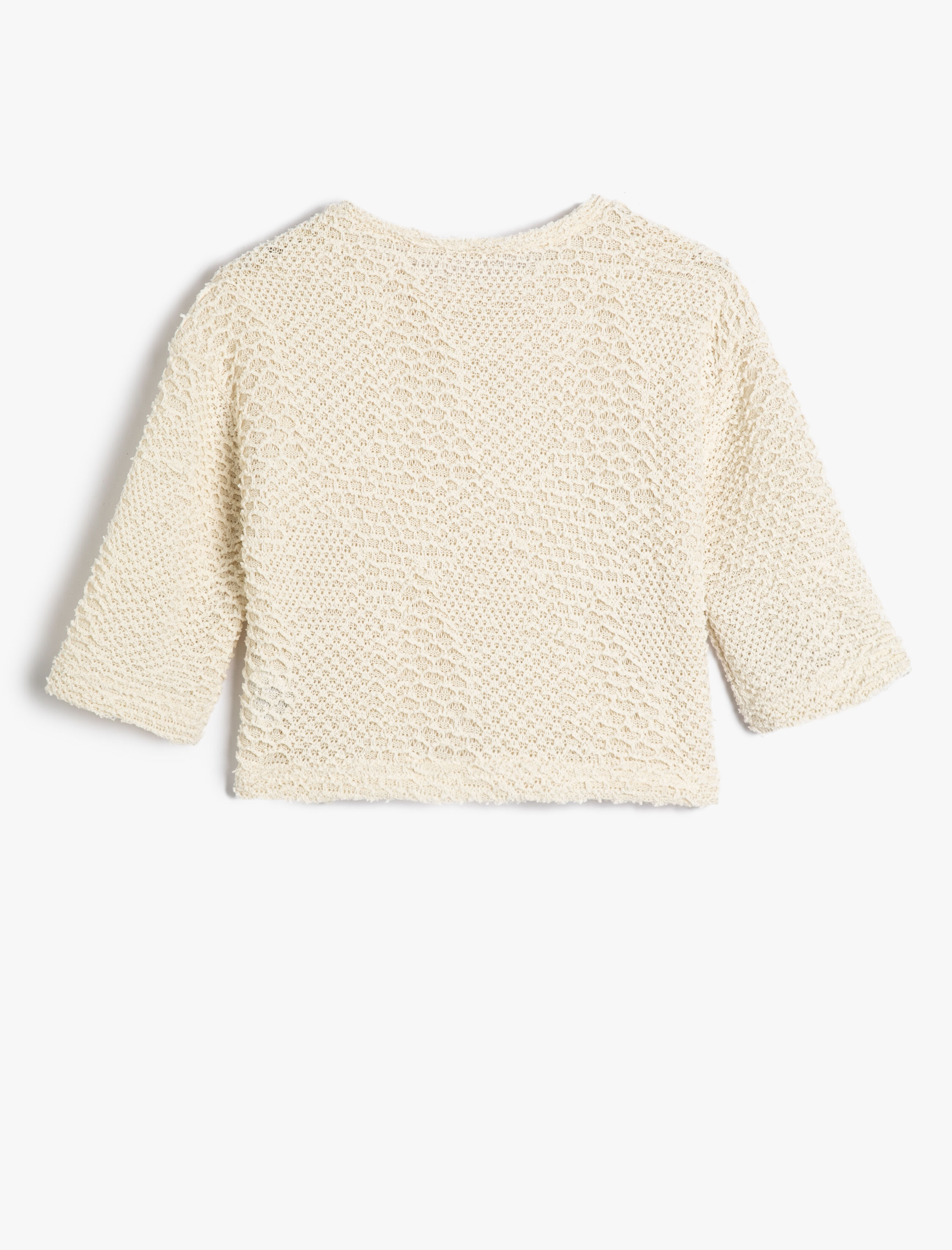  Kız Çocuk Tişört Uzun Kollu Kroşe Bisiklet Yaka