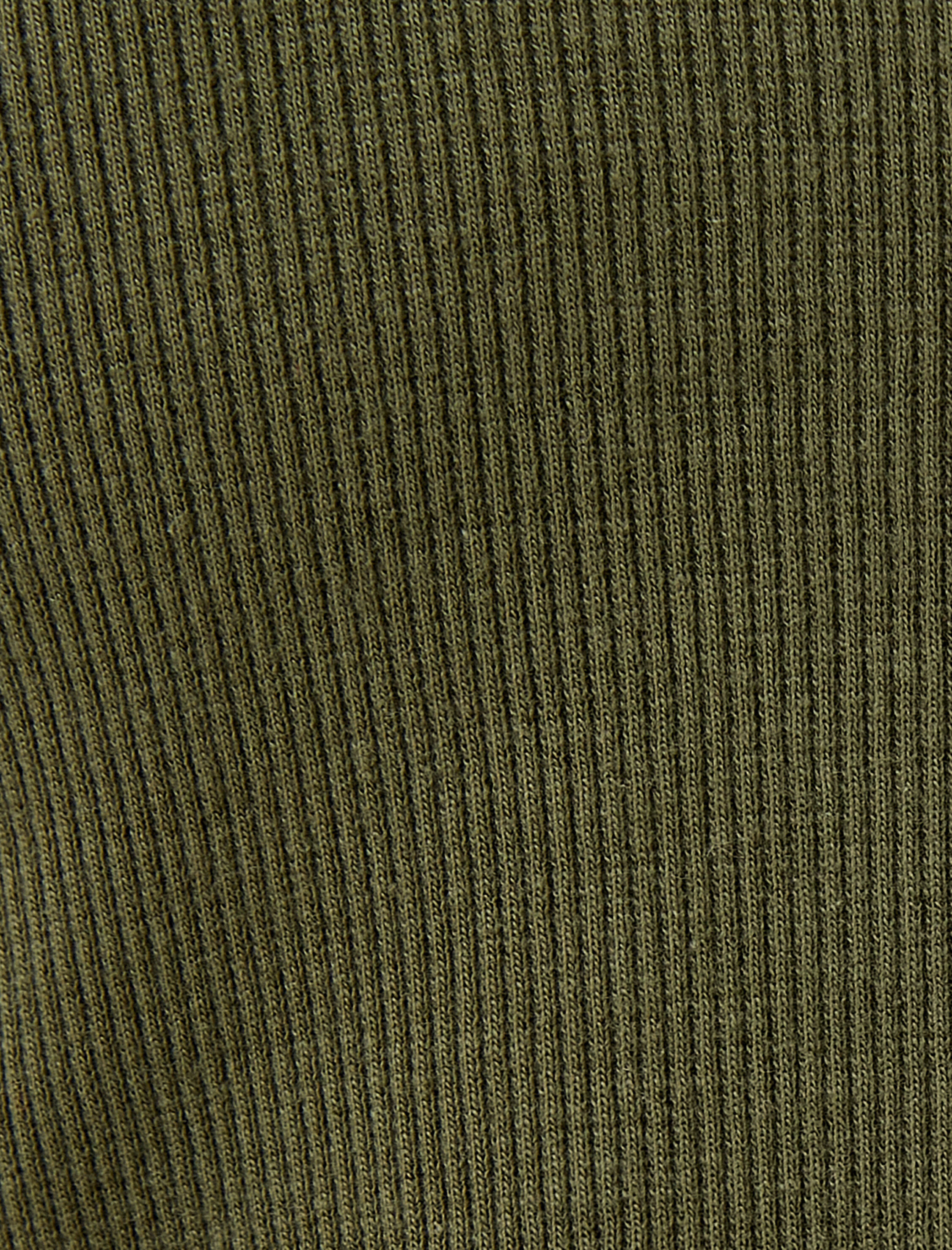   Fermuarlı Tişört Slim Fit Uzun Kollu Dik Yaka Pamuklu