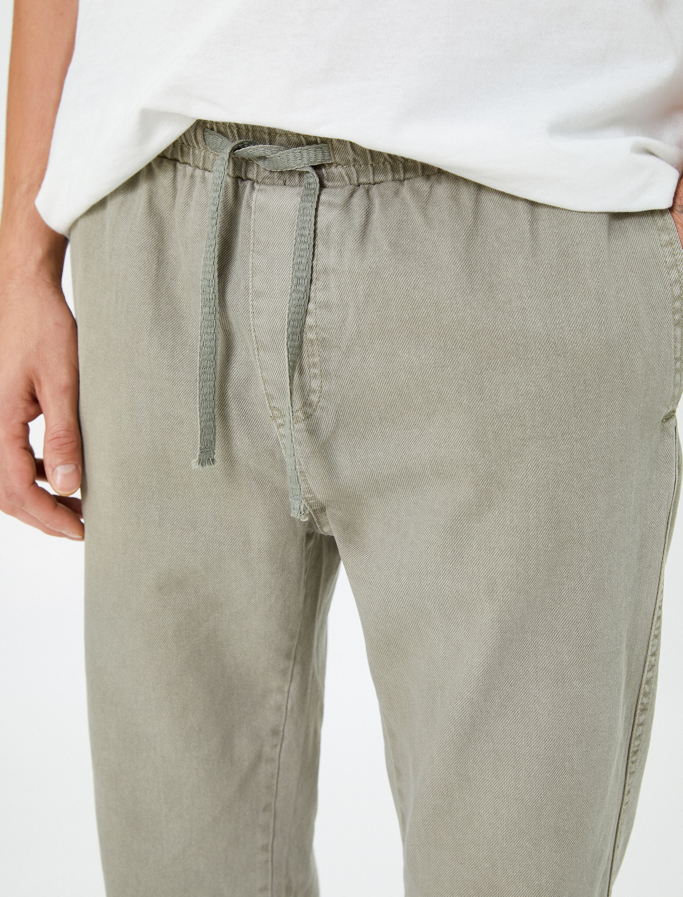   Canvas Pantolon Cepli Pamuklu