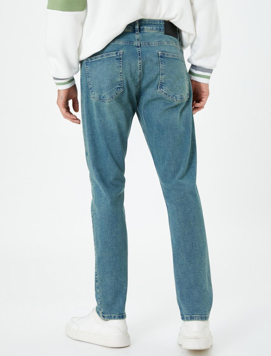   Slim Fit Kot Pantolon - Brad Jean