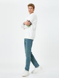 Slim Fit Kot Pantolon - Brad Jean