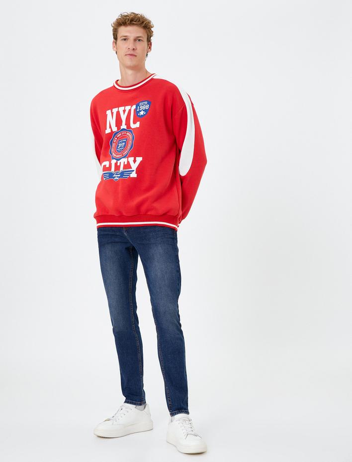  Skinny Fit Kot Pantolon - Michael Jean