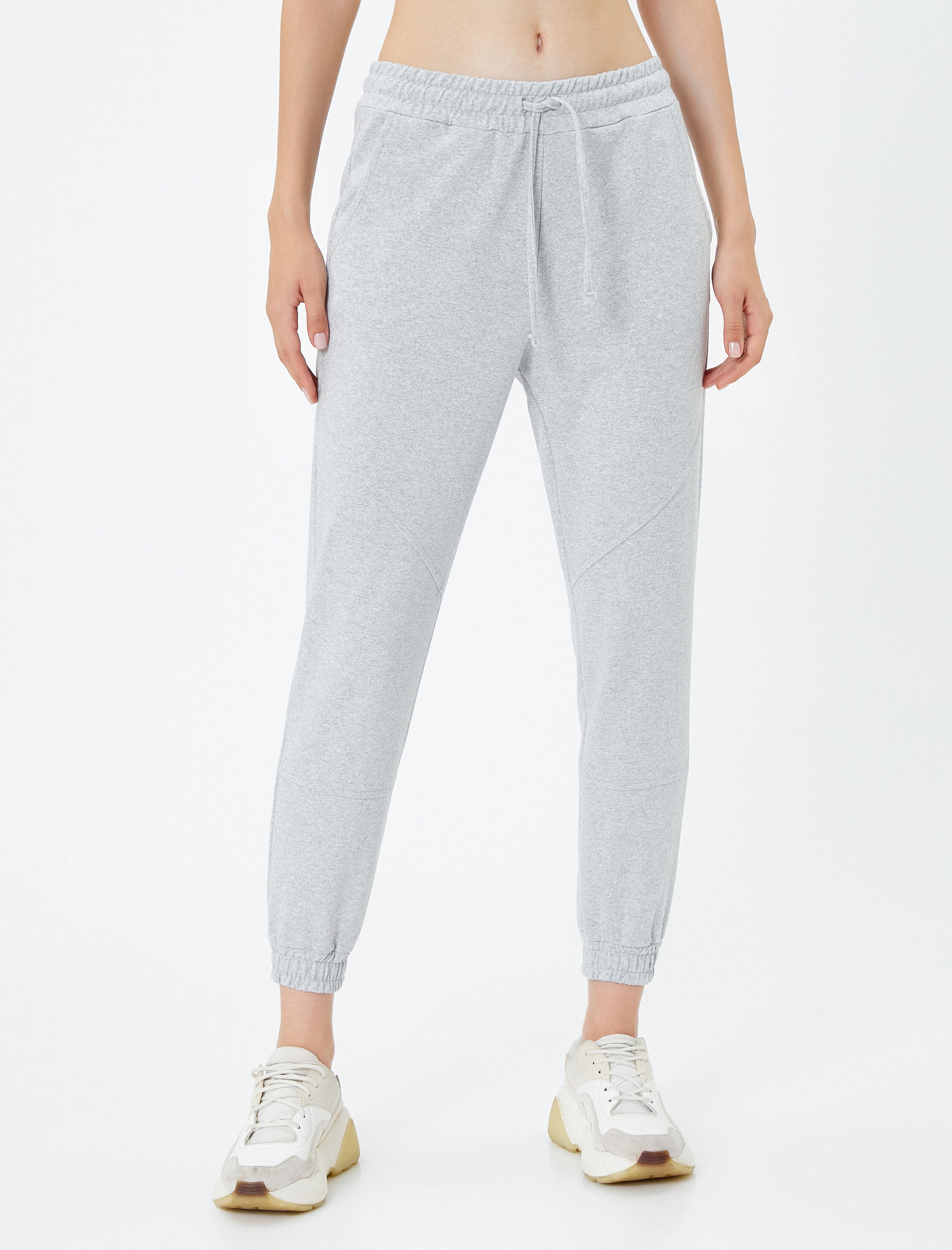   Basic Jogger Eşofman Altı  Beli Bağlamalı Cepli